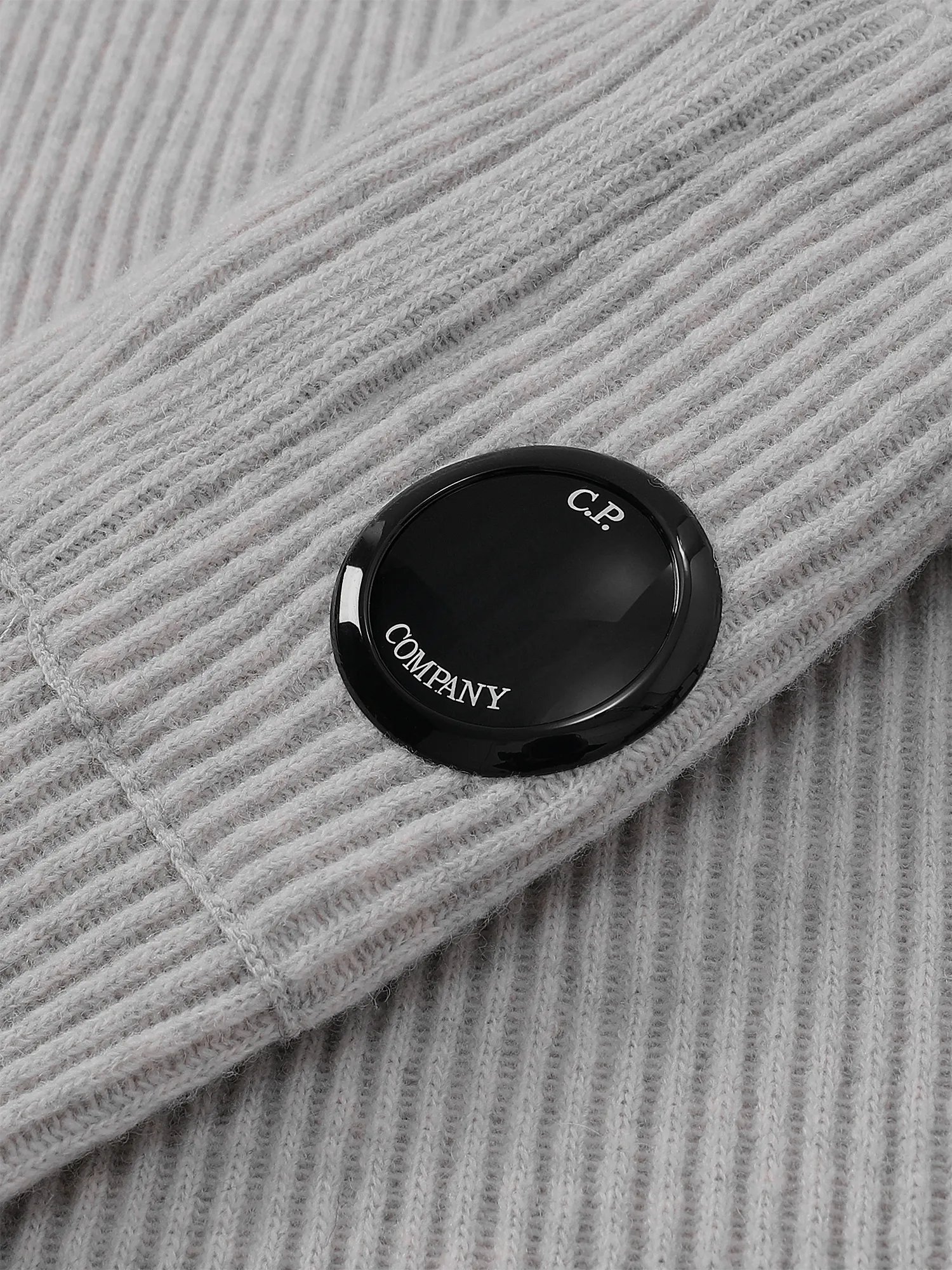 Свитер C.P. Company Lambswool GRS Knit White Melange