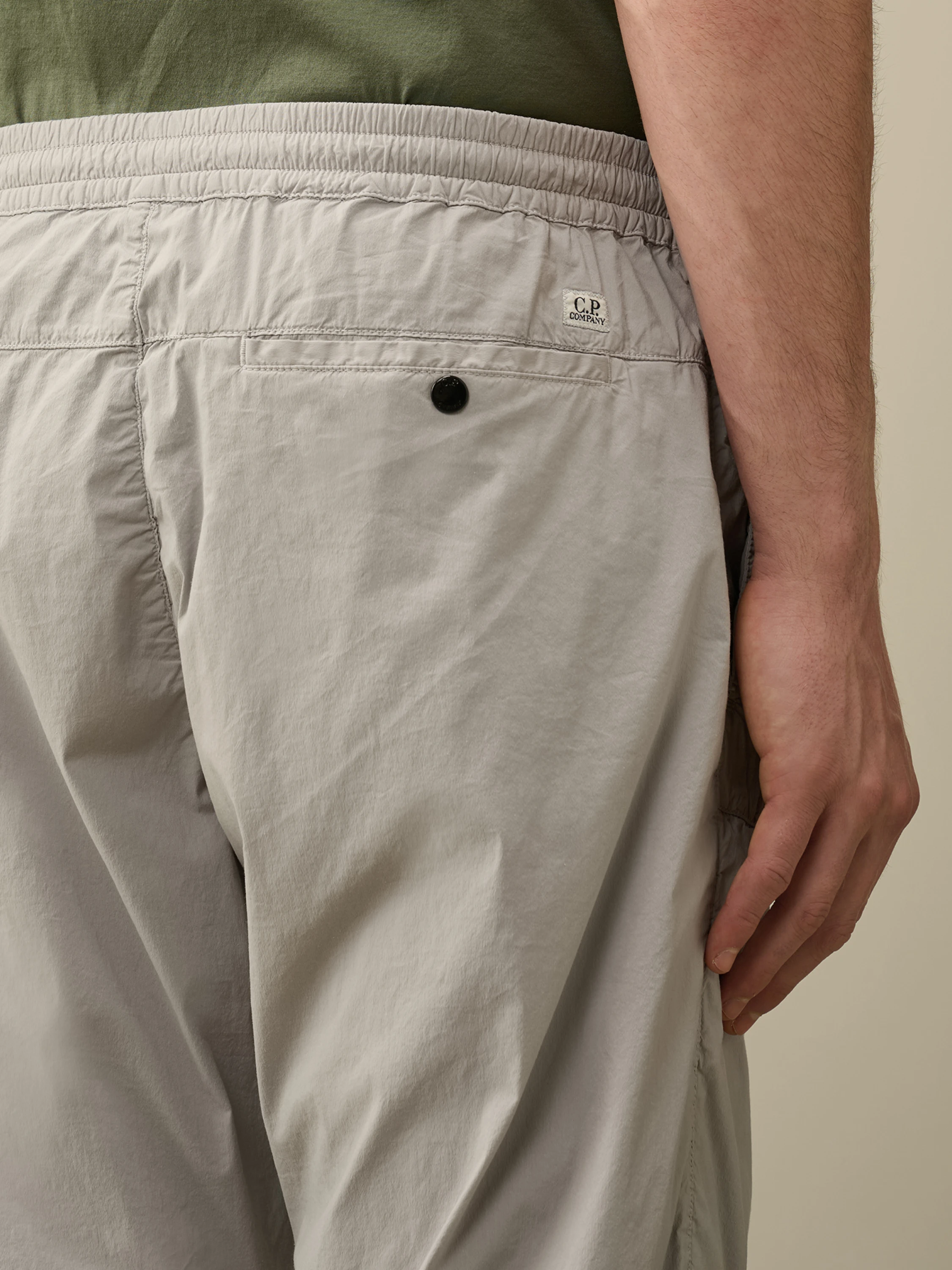 Брюки C.P. Company 50 Fili Stretch Loose Cargo Drizzle Grey