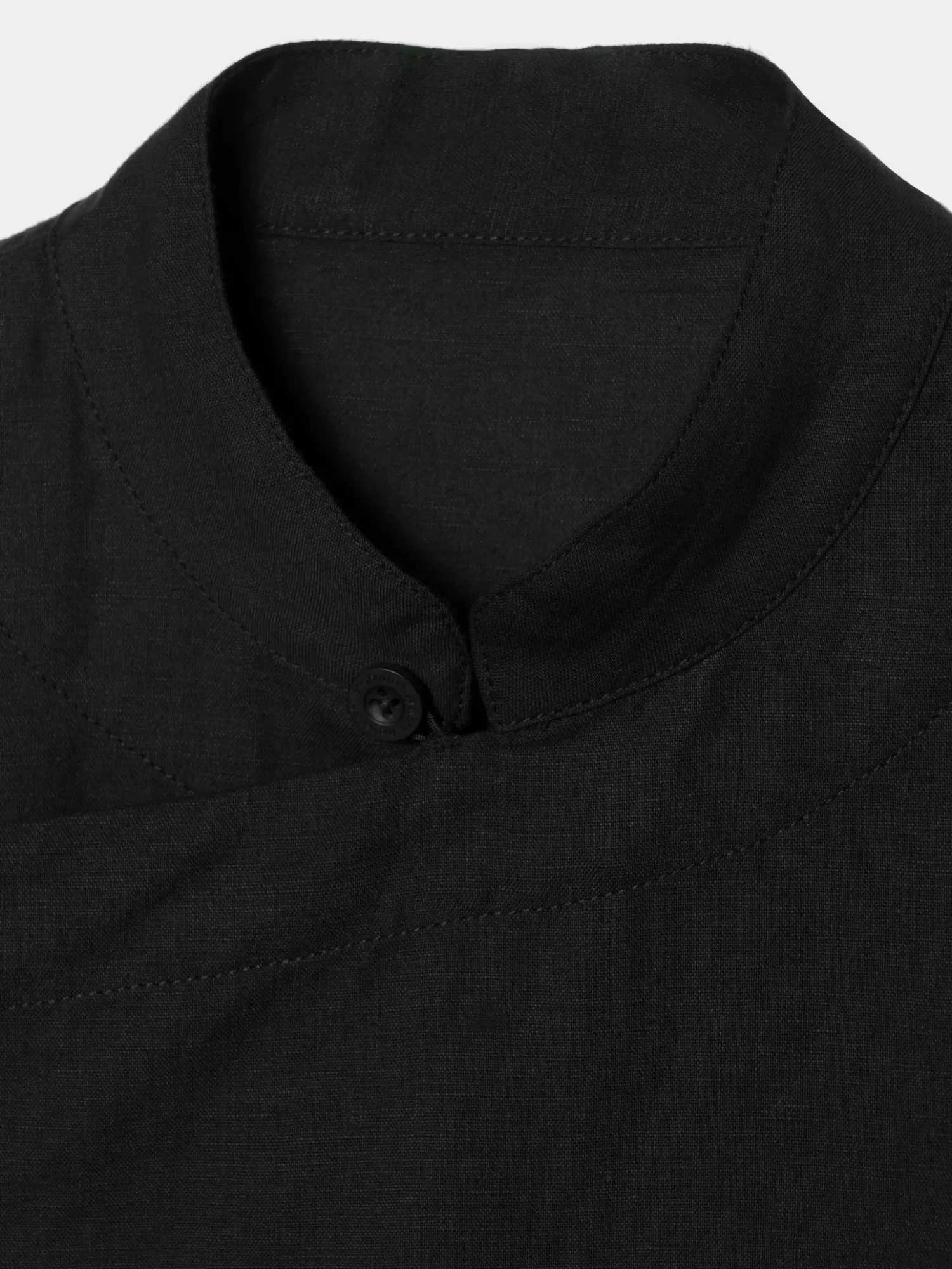 Рубашка MAHARISHI 5330 Asym Monk Shirt Black