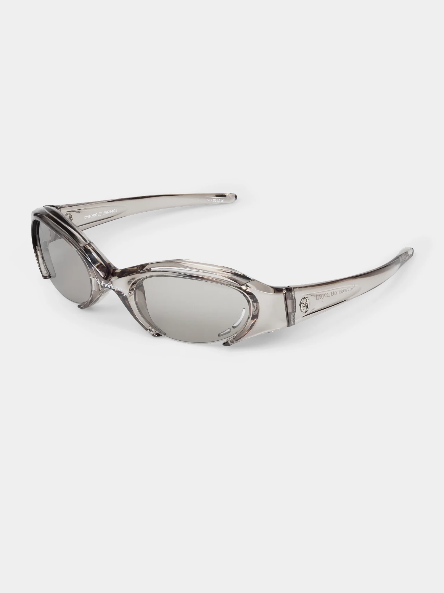 Очки NO PROBLEMO x LE SPECS Cyborg Smoke/Smoke Tint