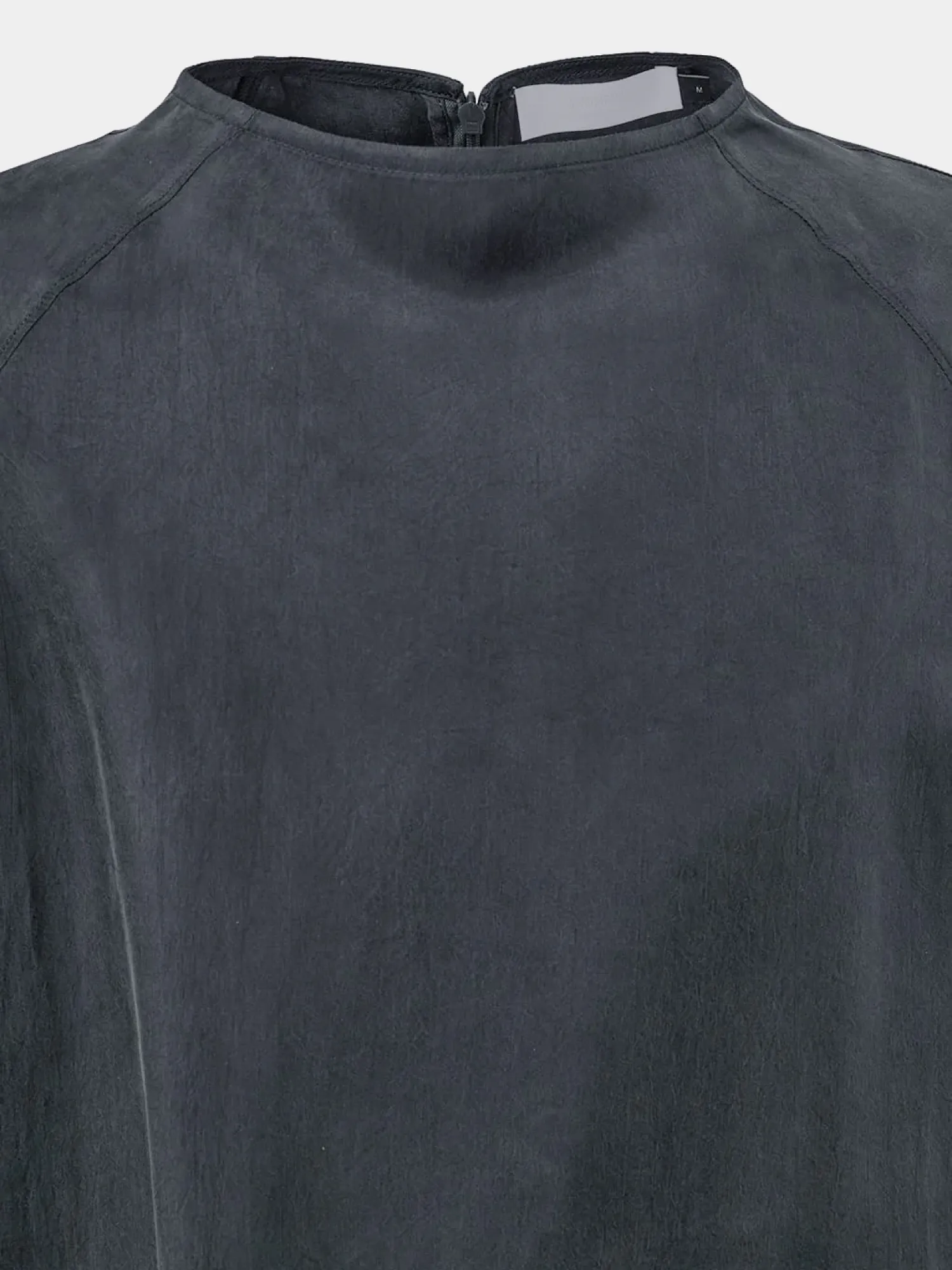 Лонгслив AMOMENTO Raglan Cupro Top Charcoal