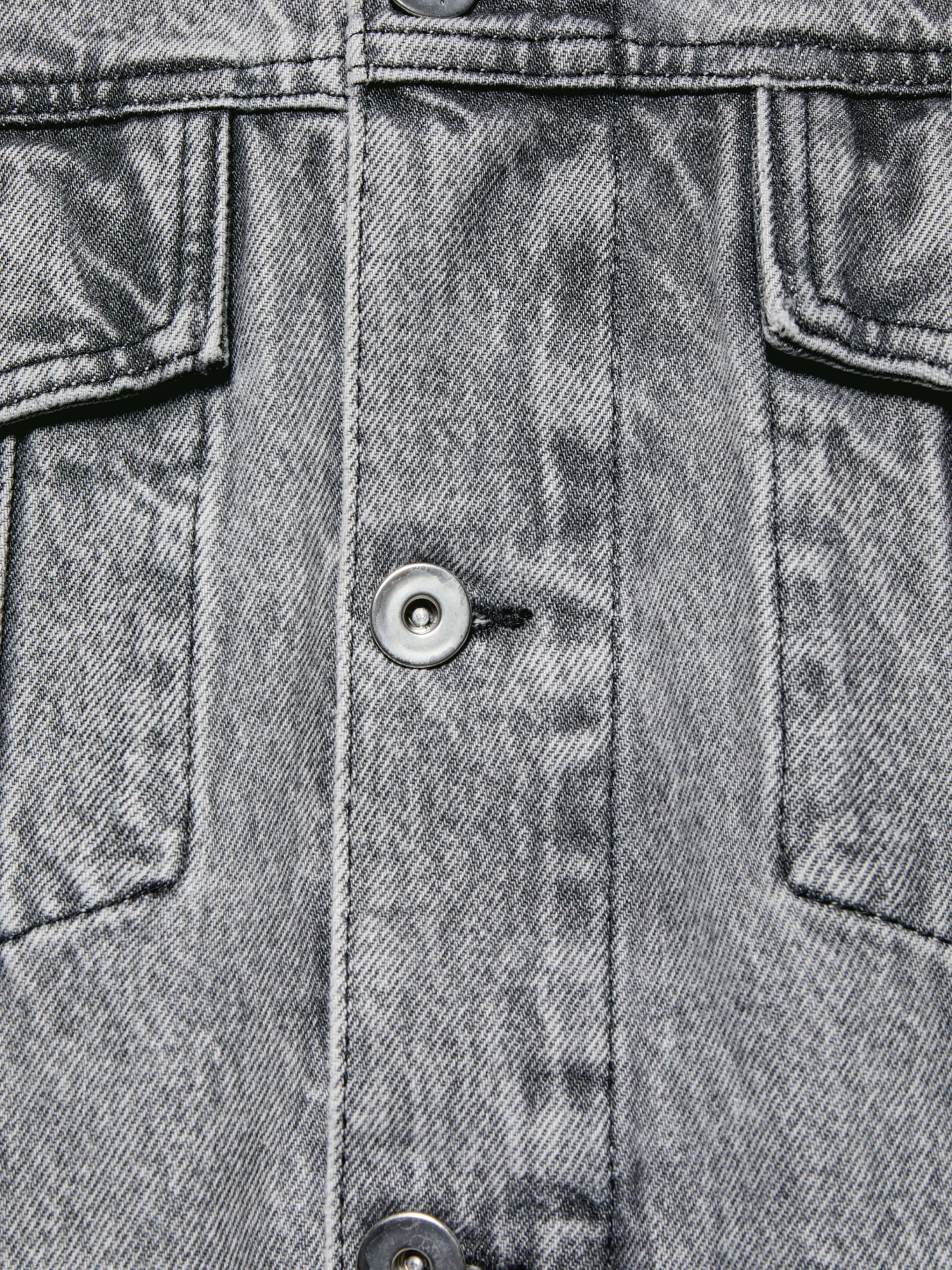 Джинсовая куртка MKI MIYUKI ZOKU Denim Trucker Washed Black