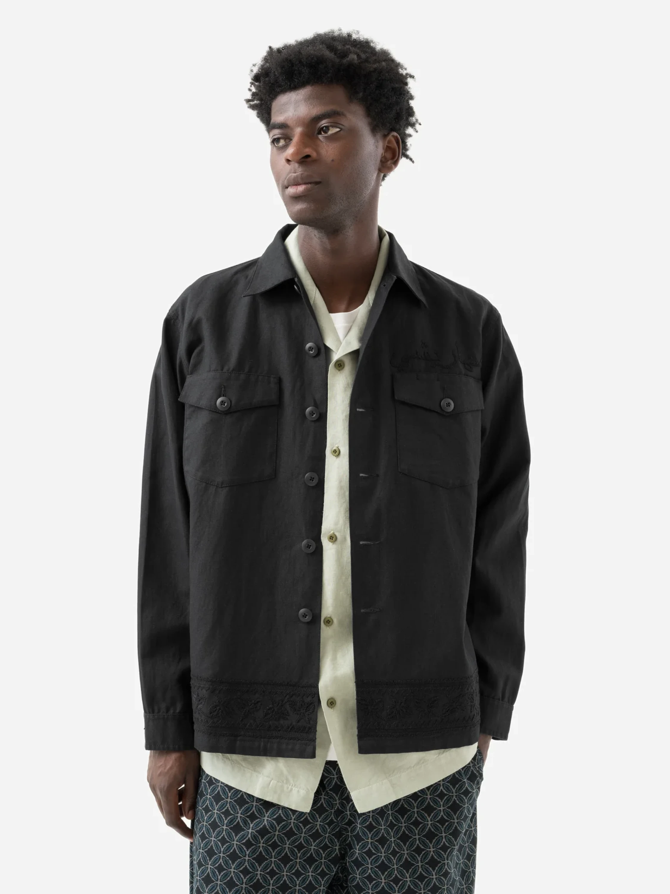 Рубашка MAHARISHI 5237 Thar Dragon Utility Black