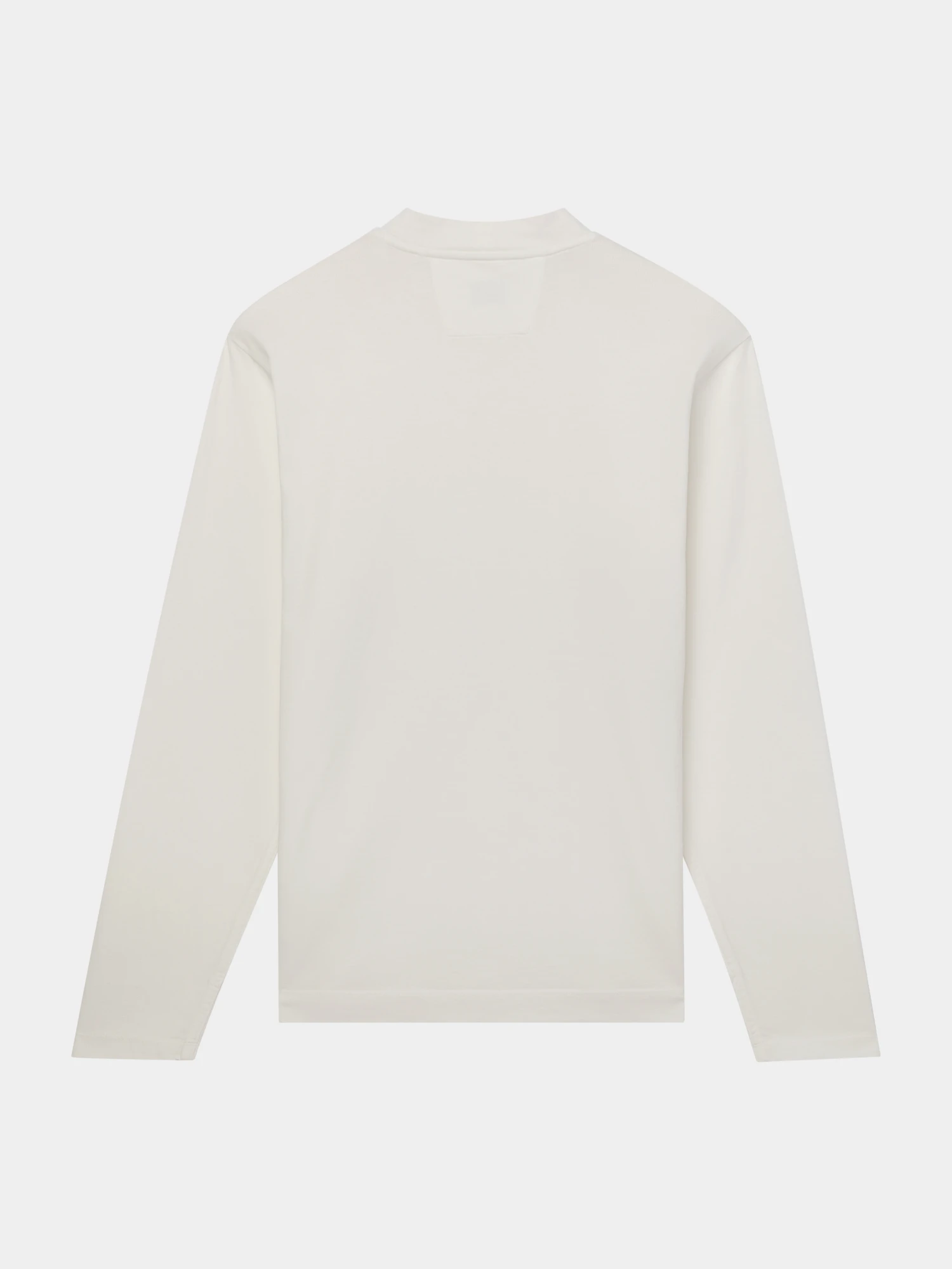 Лонгслив C.P. Company 1020 Jersey Logo Gauze White