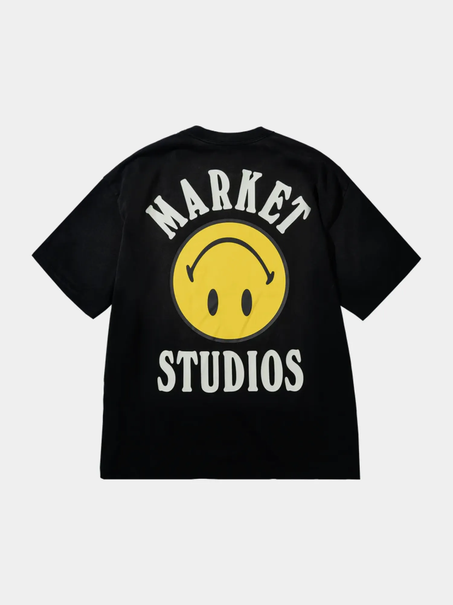 Футболка MARKET SMILEY UPSIDE DOWN LOCKUP T-SHIRT Black