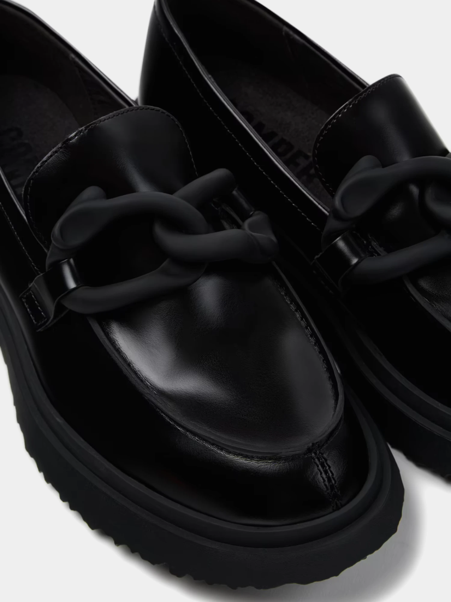 Лоферы Camper Walden Large Bit Leather Black