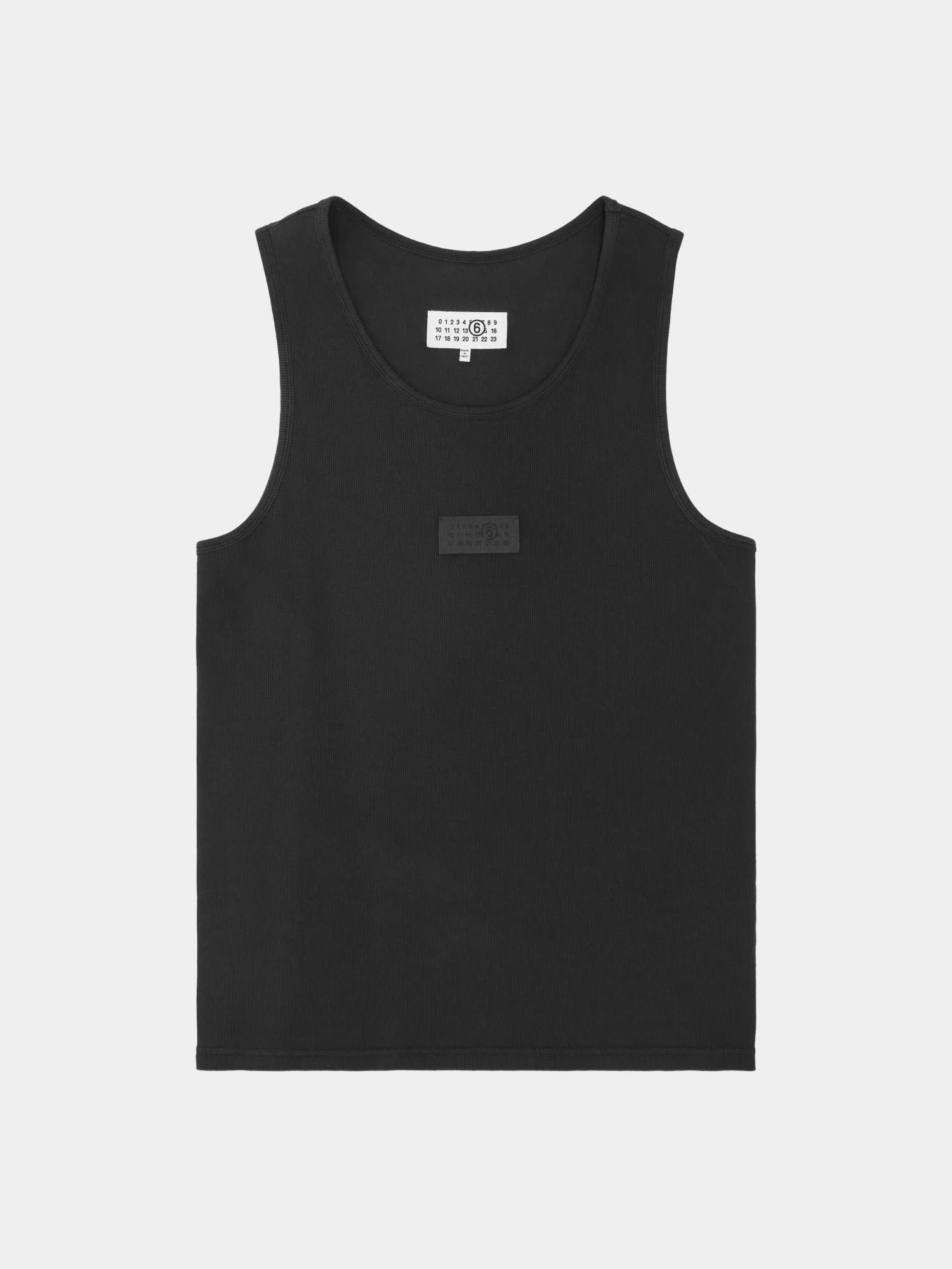 Майка MM6 Maison Margiela Long Tank Black