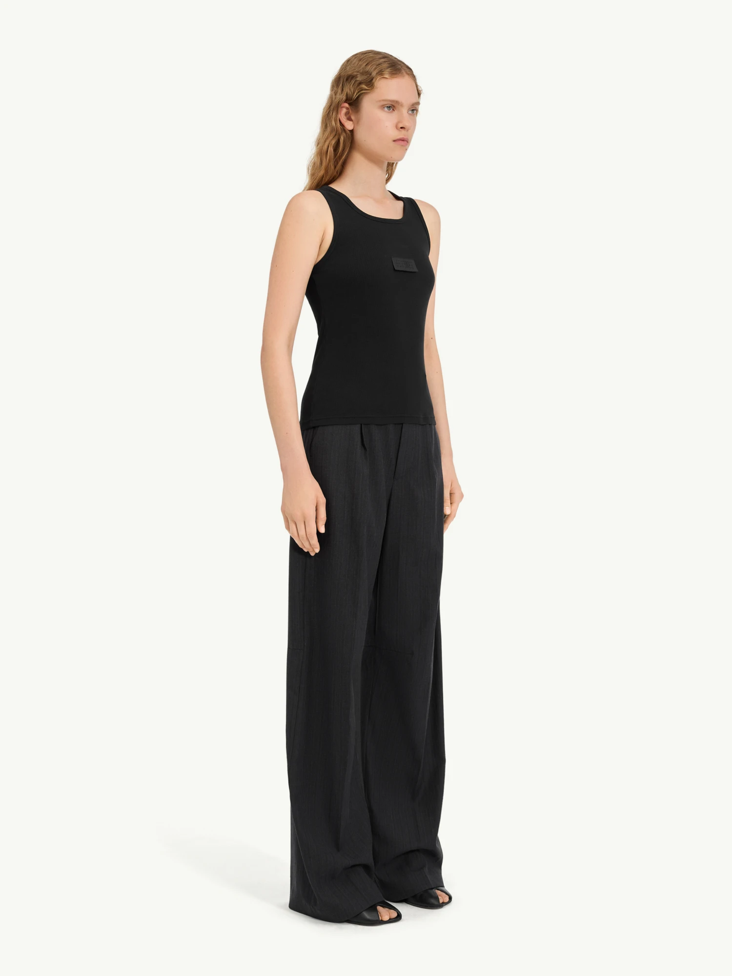 Женская майка MM6 Maison Margiela Tank Black