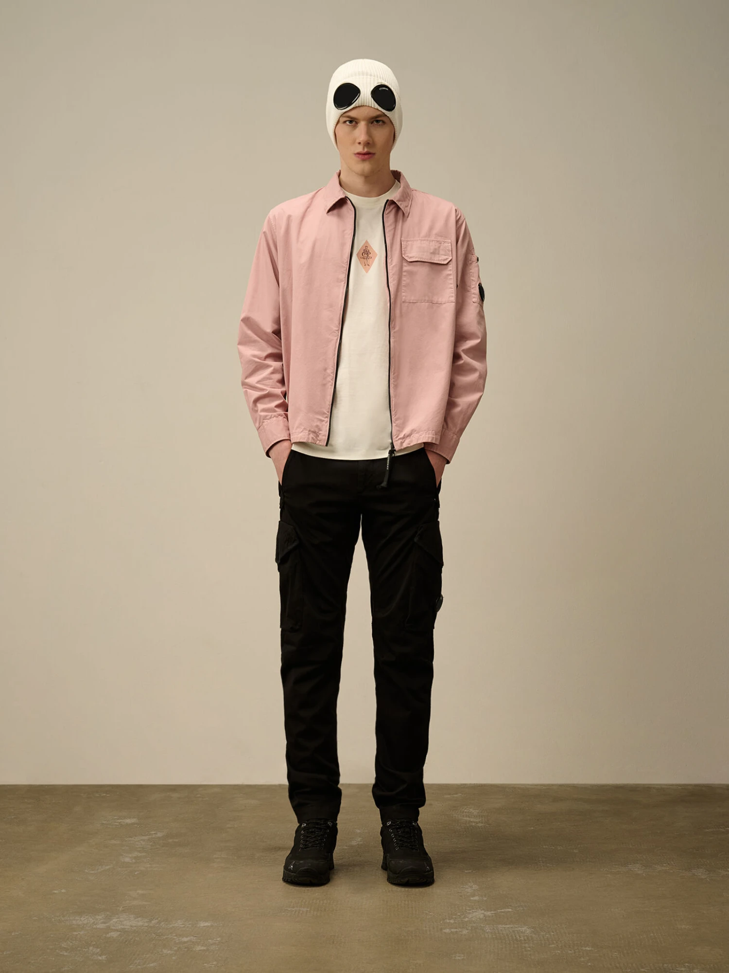 Брюки C.P. Company Stretch Sateen Utility Black