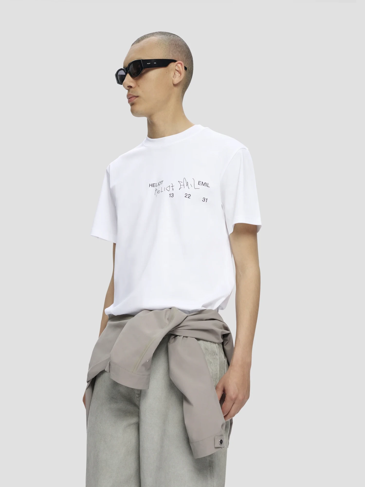 Футболка HELIOT EMIL Fulgens T-Shirt White