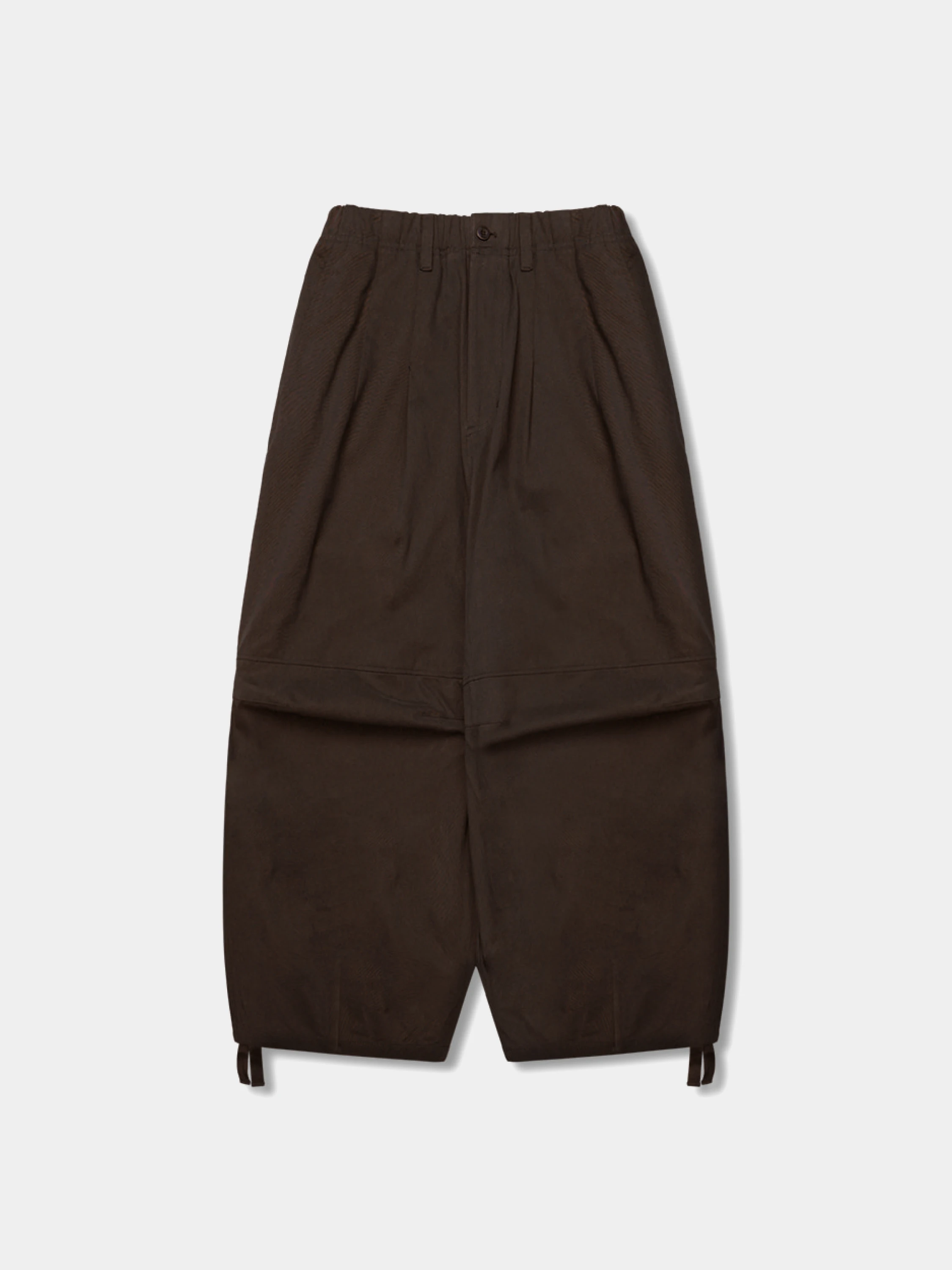 Брюки ANGLAN Lazy Twill Balloon Pants Brown