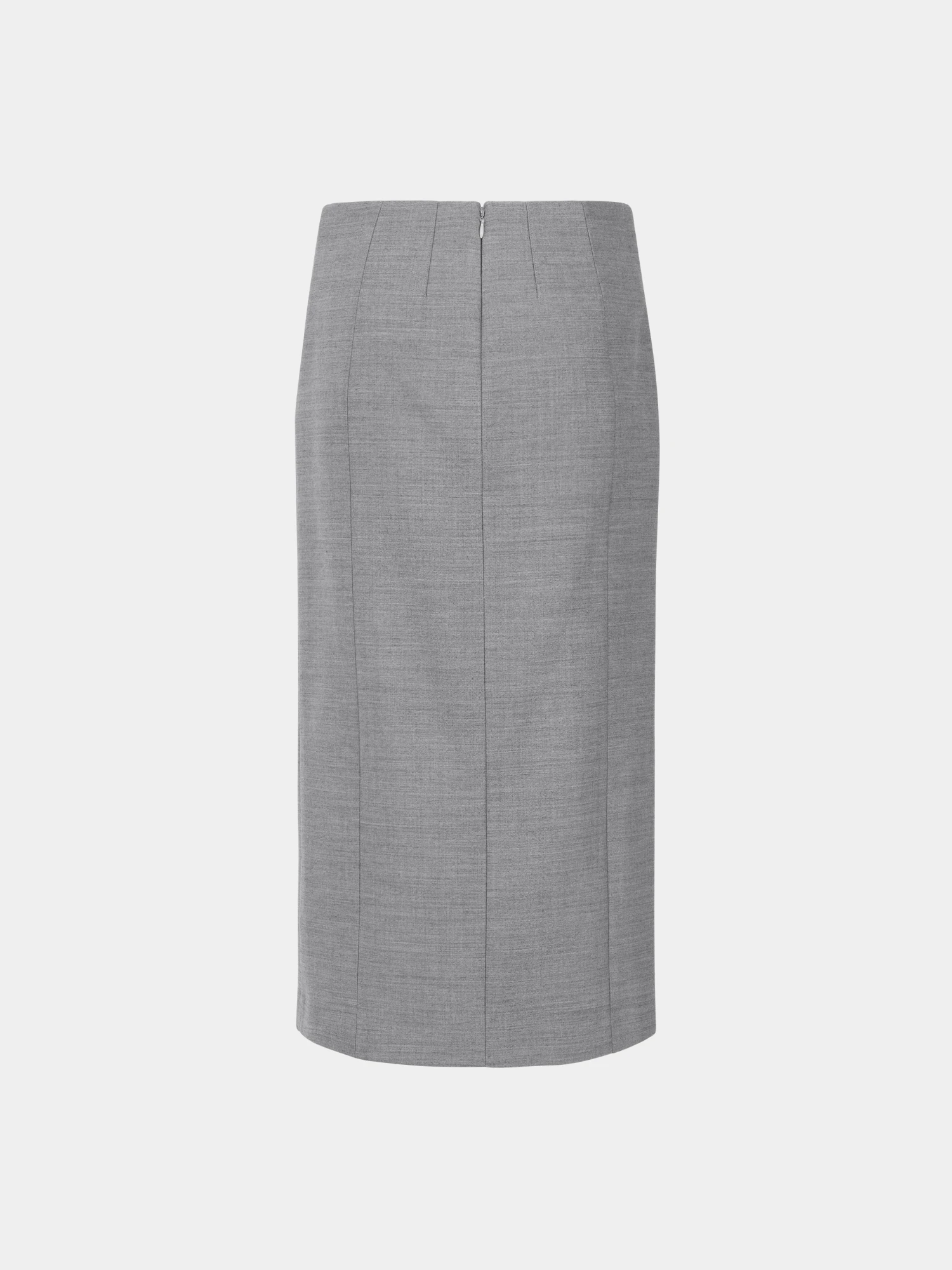Женская юбка entire studios Tailored Midi Warm Grey