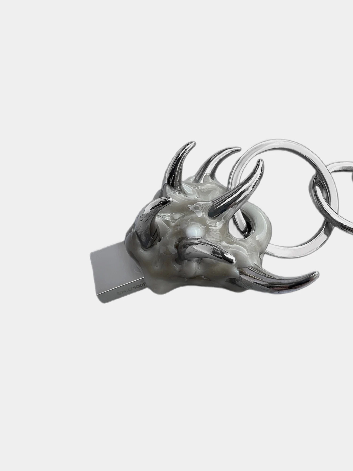 Флешка-брелок CASPER DIY Drive Keychain White