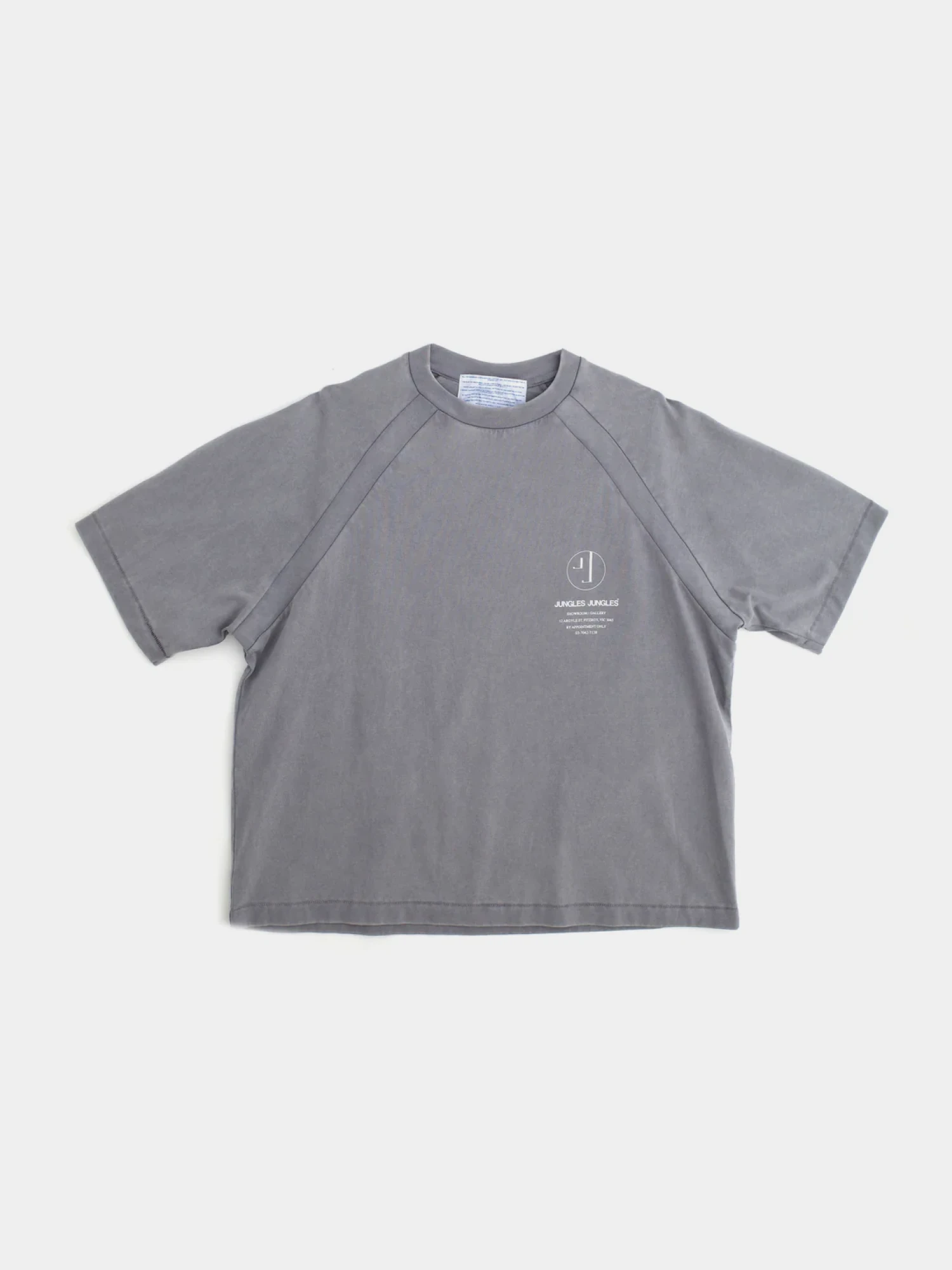 Футболка Jungles Jungles Appointment Only Vintage Wash Mineral Grey