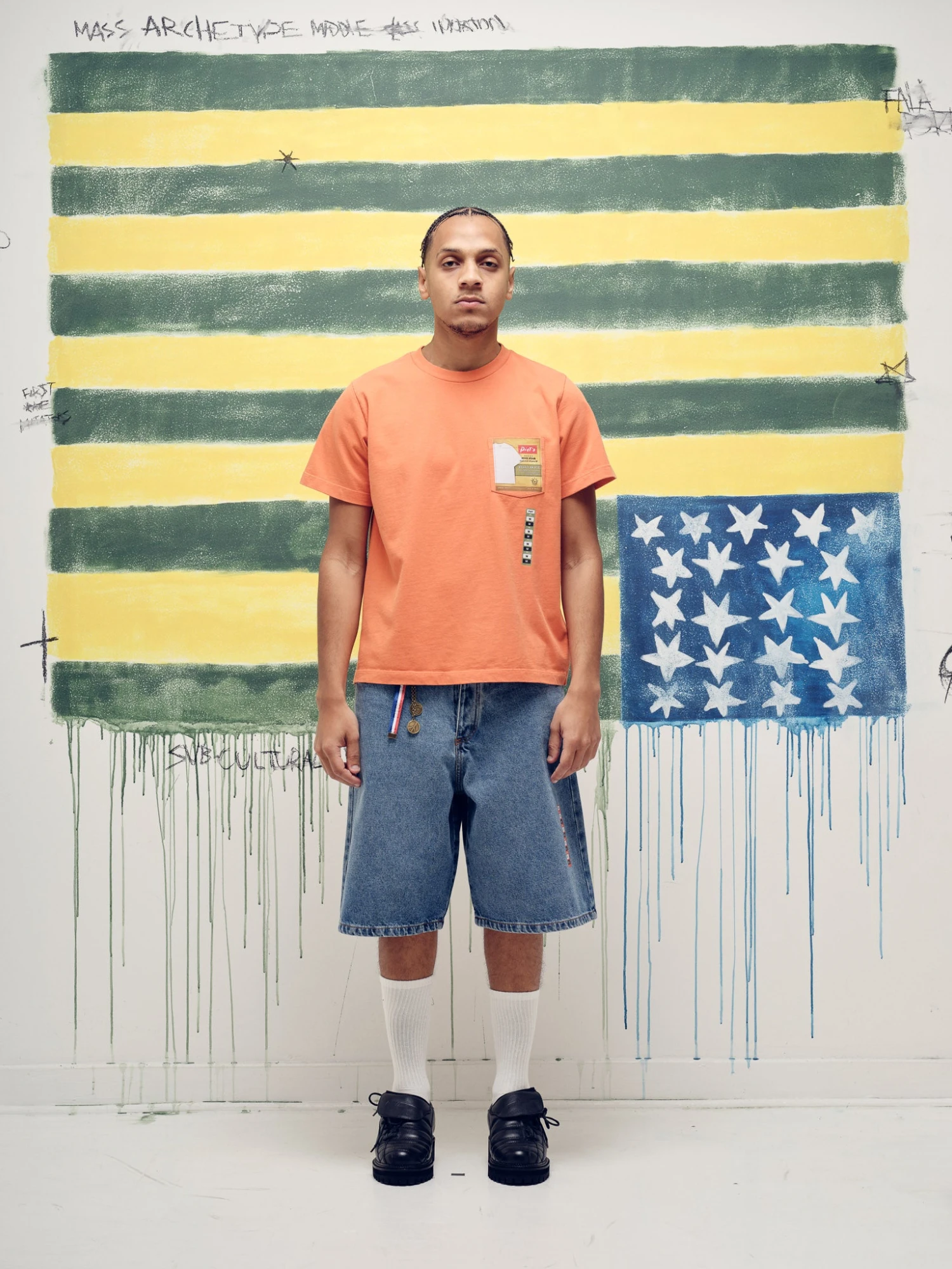 Шорты PIET Brand New Washed Denim