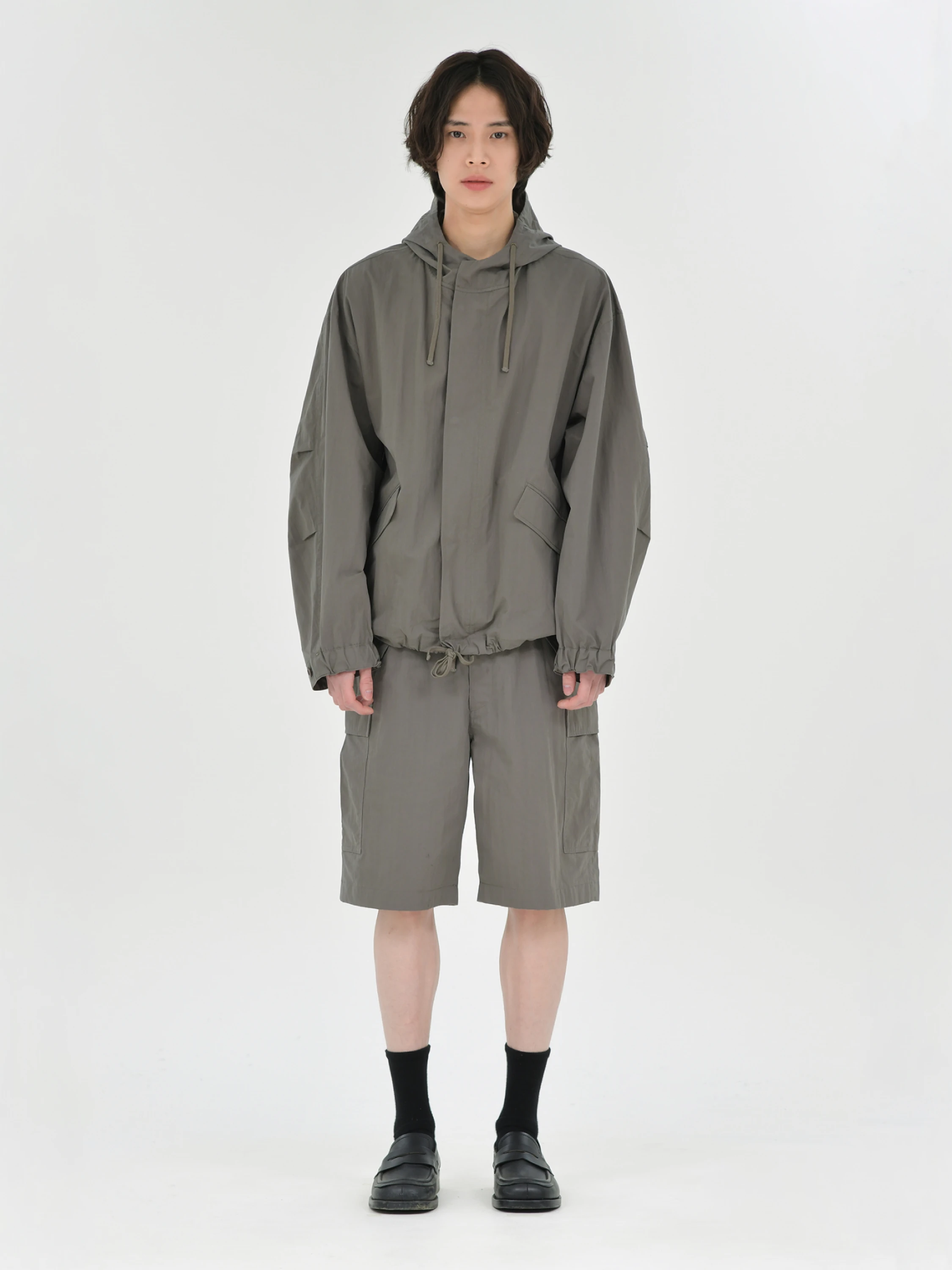 Ветровка BROWNYARD Travel Parka Olive Grey