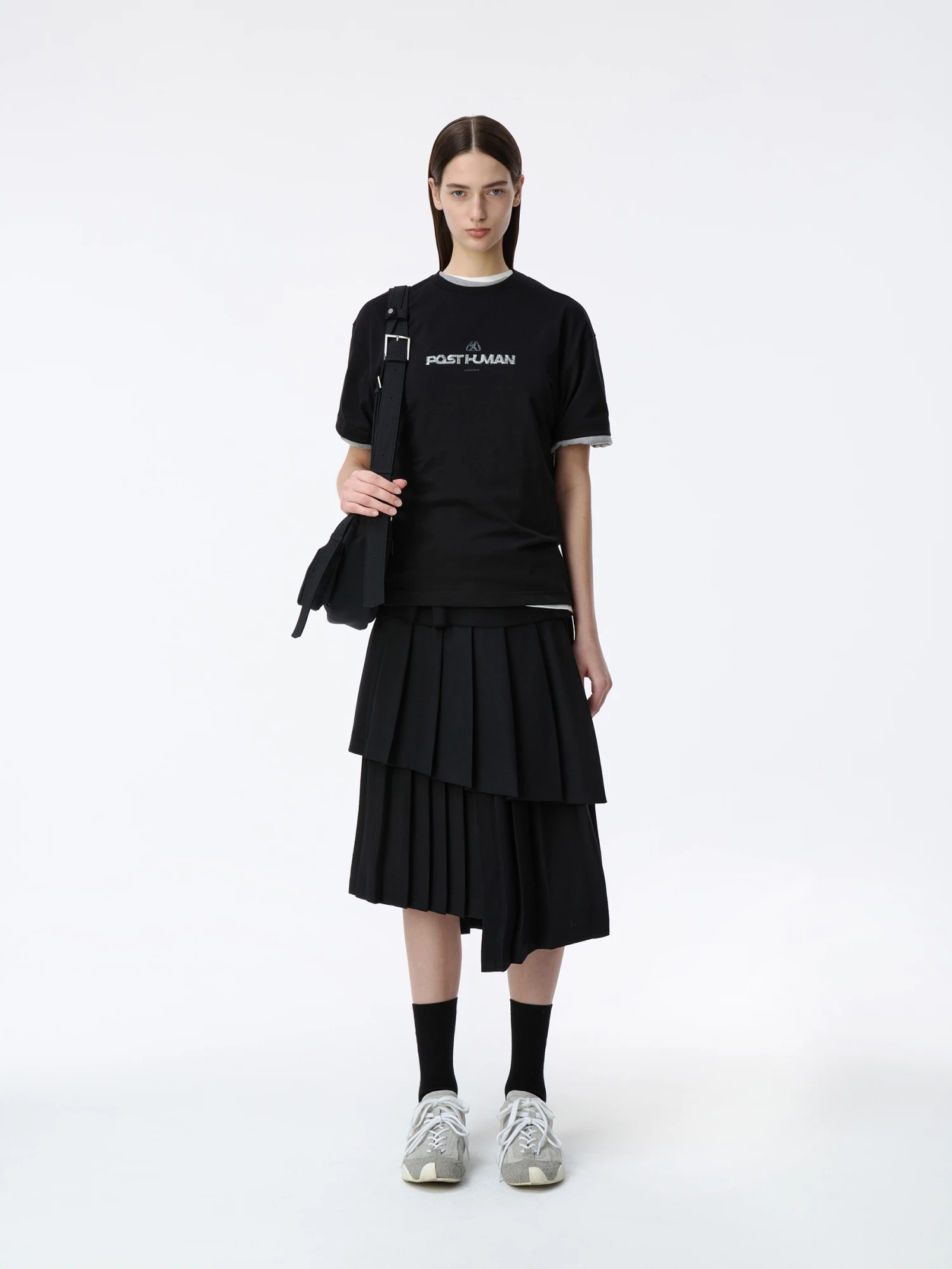 Футболка ADERERROR Post Human Product. 48 Black