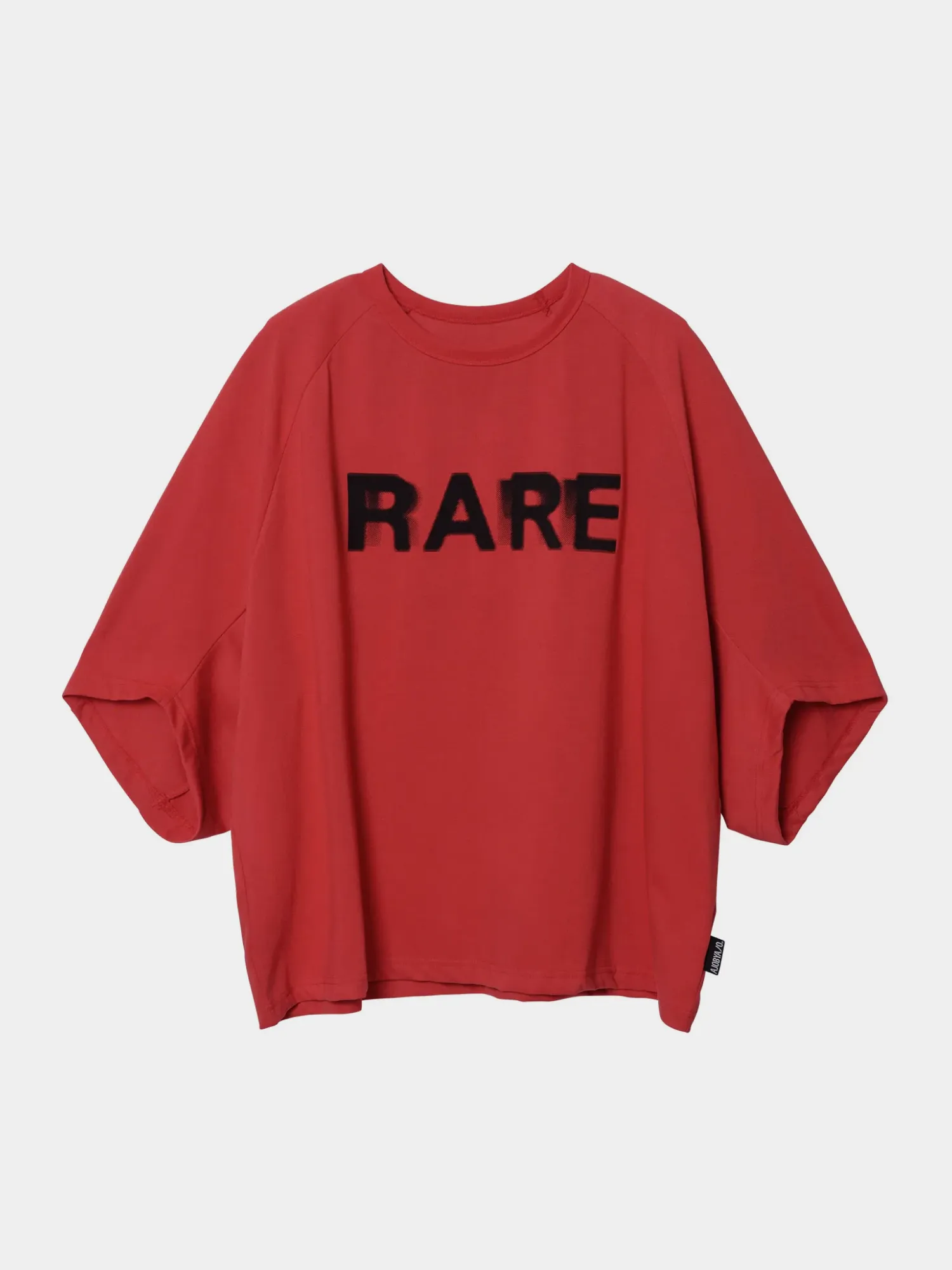 Футболка AJOBYAJO Curved Rare Red