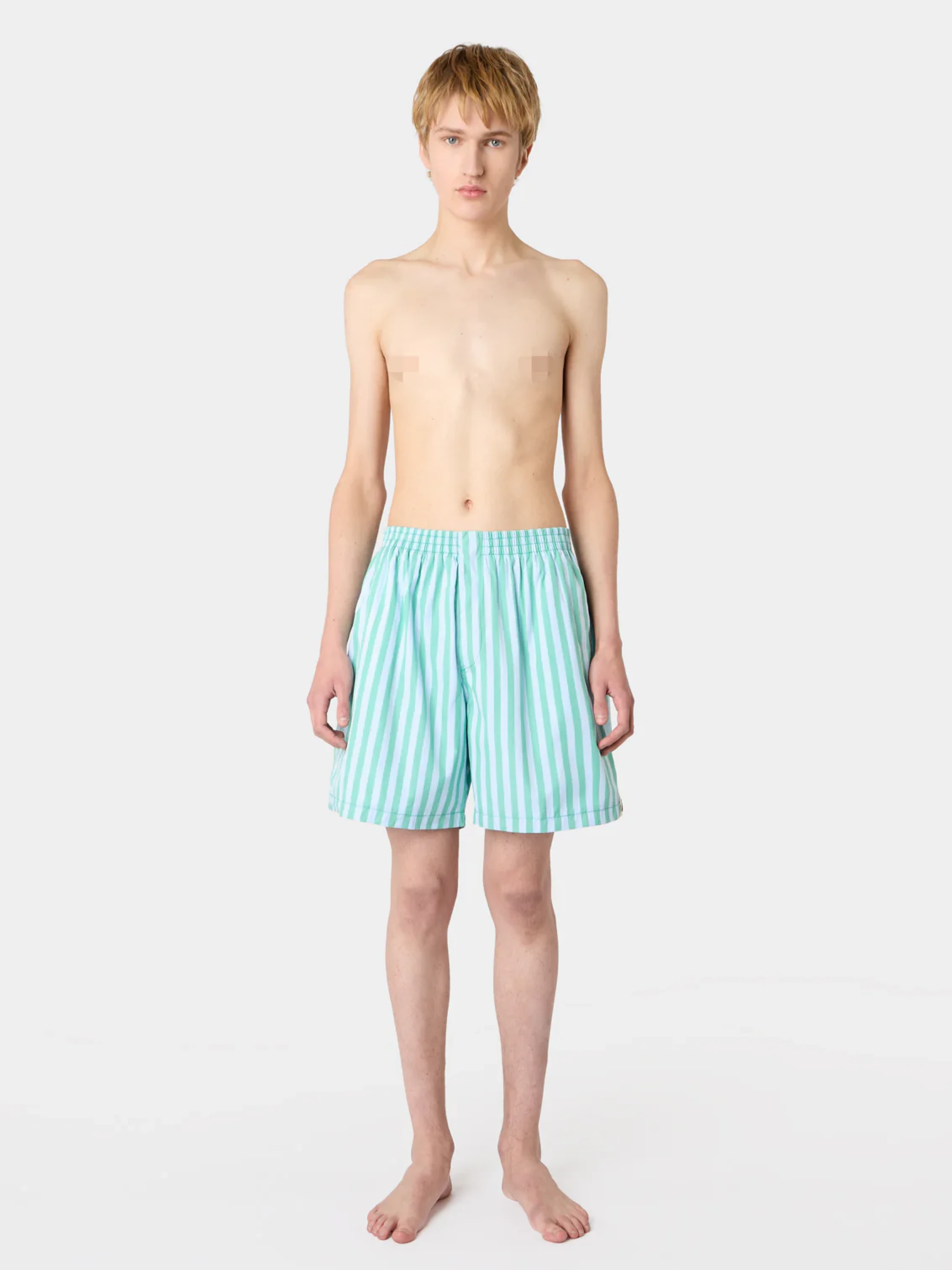 Женские шорты Sunnei Elastic Shorts Mint Green