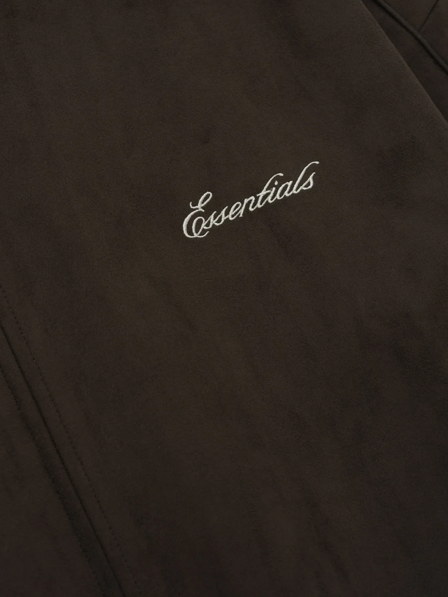 Олимпийка Fear of God ESSENTIALS Suede Signature Brown