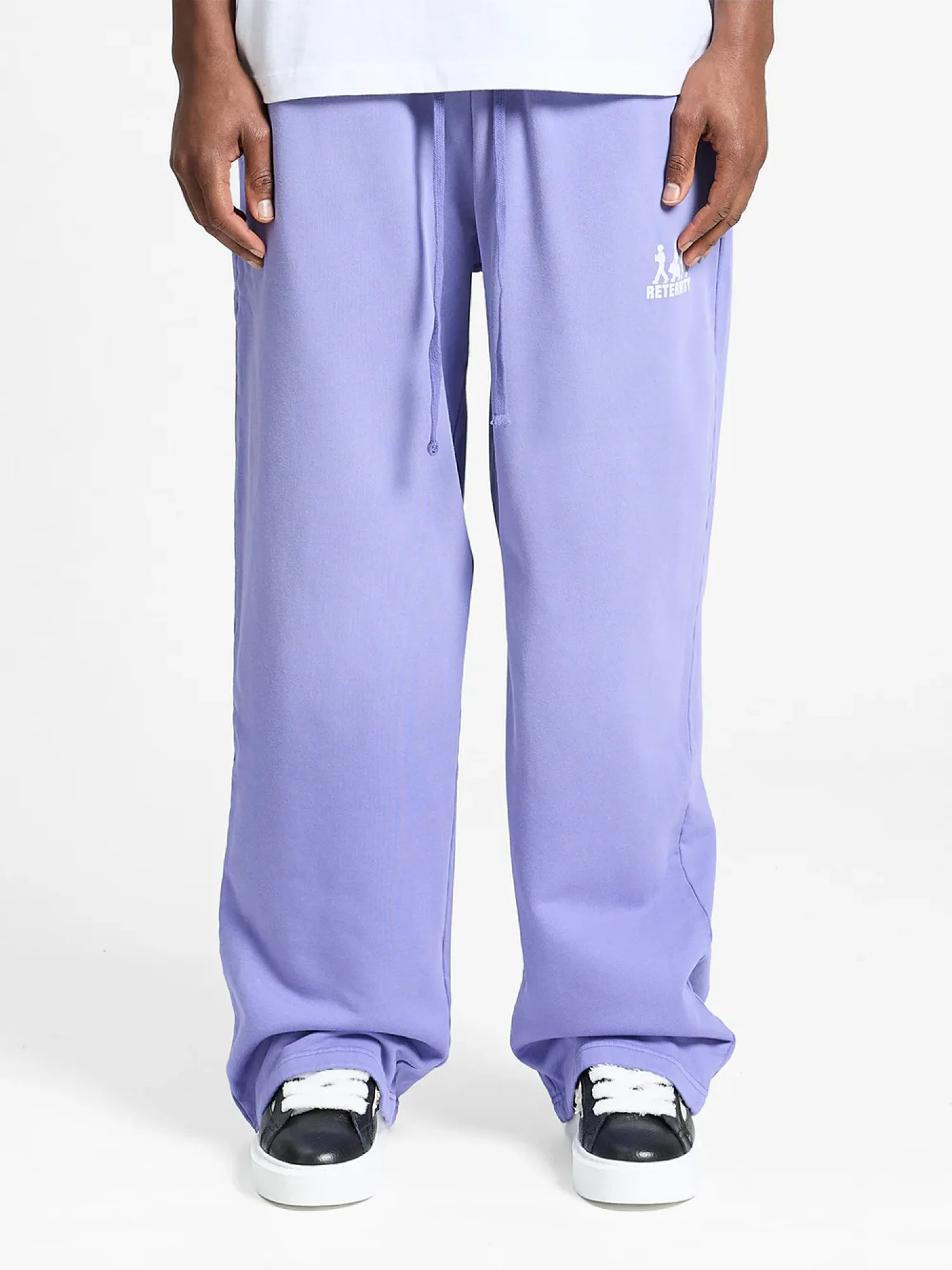 Брюки RETERNITY Creative Dept Logo Washed Purple