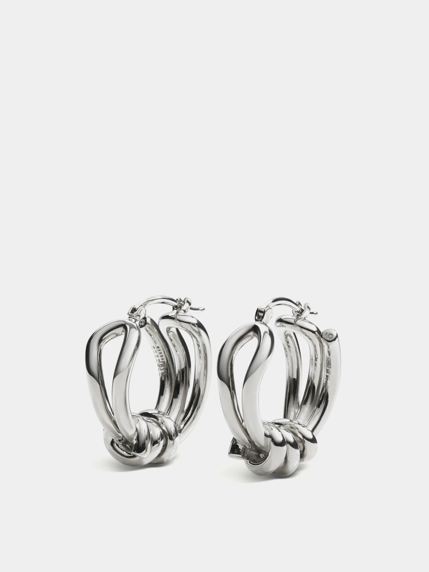 Серьги MM6 Maison Margiela Knot Earrings