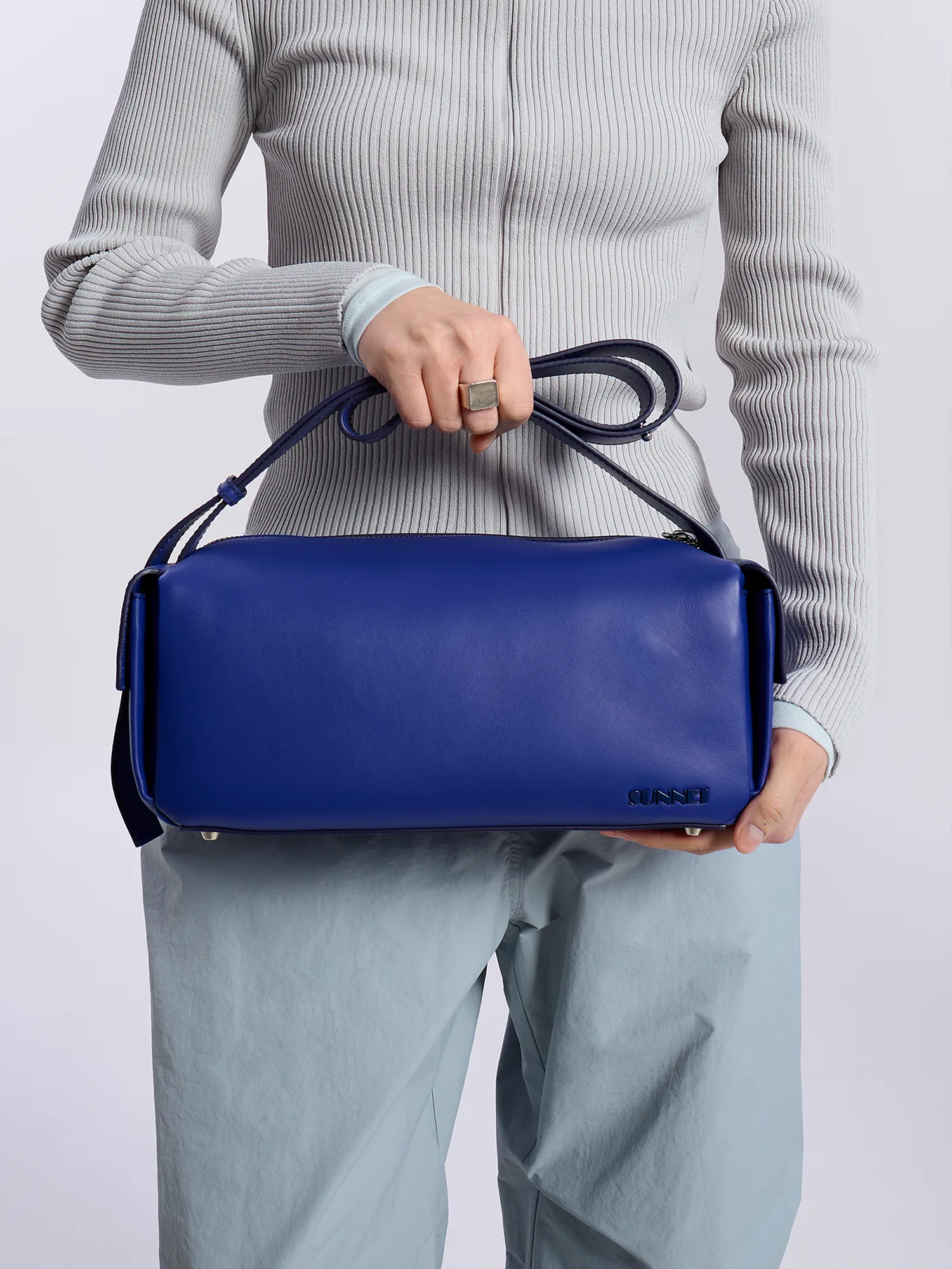 Сумка Sunnei Labauletto Blue