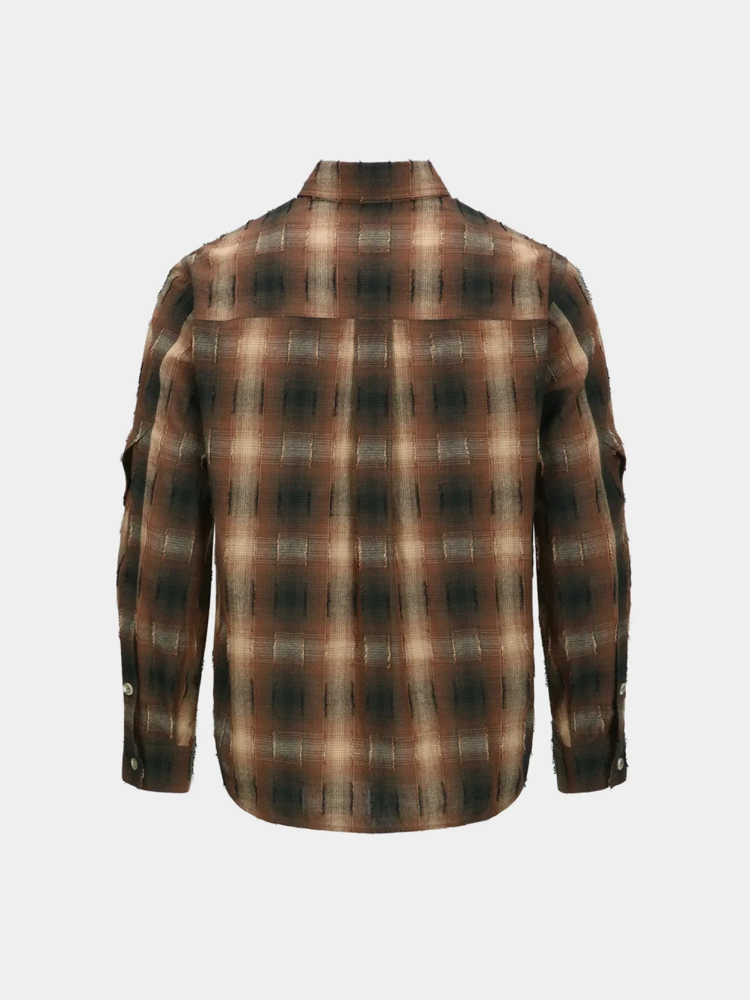 Рубашка Andersson Bell Check Layered Brown