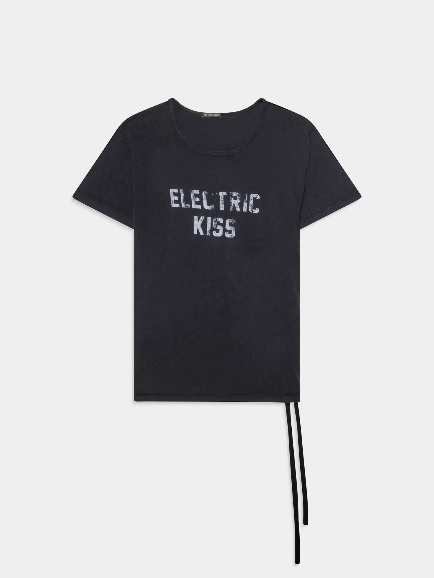 Женская футболка Ann Demeulemeester Floor Electric Kiss Black