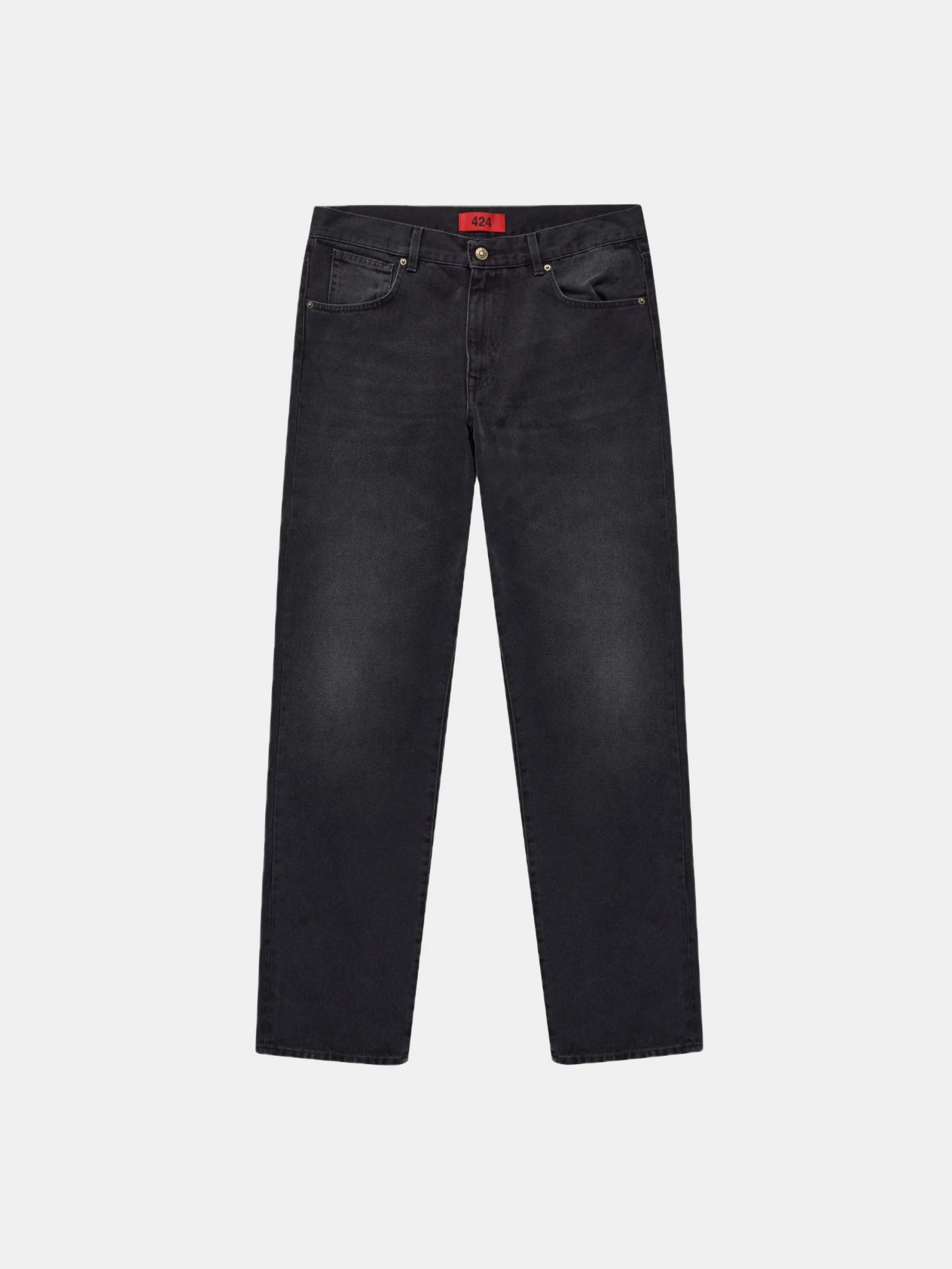 Джинсы 424 Denim Baggy Fit Skou Light Black