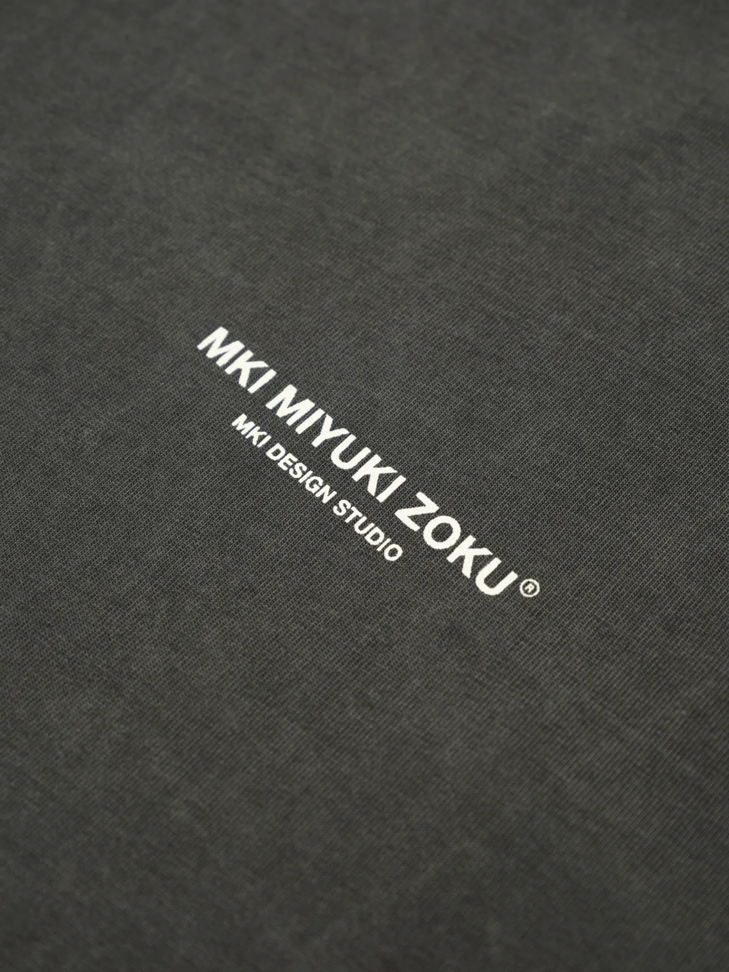 Лонгслив MKI MIYUKI ZOKU Design Studio L/S Pigment Black