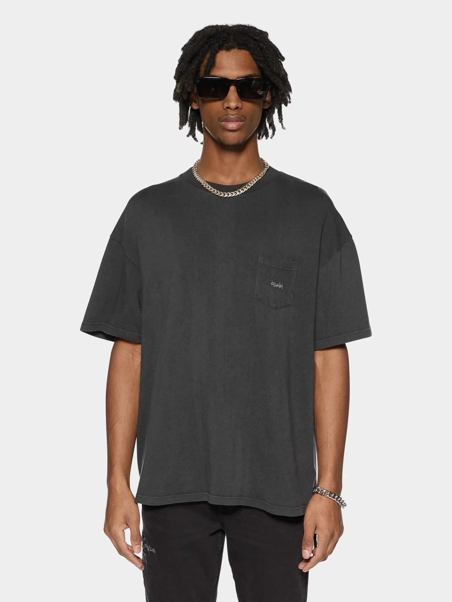 Футболка Ksubi Est Pocket Ss Tee Old Black
