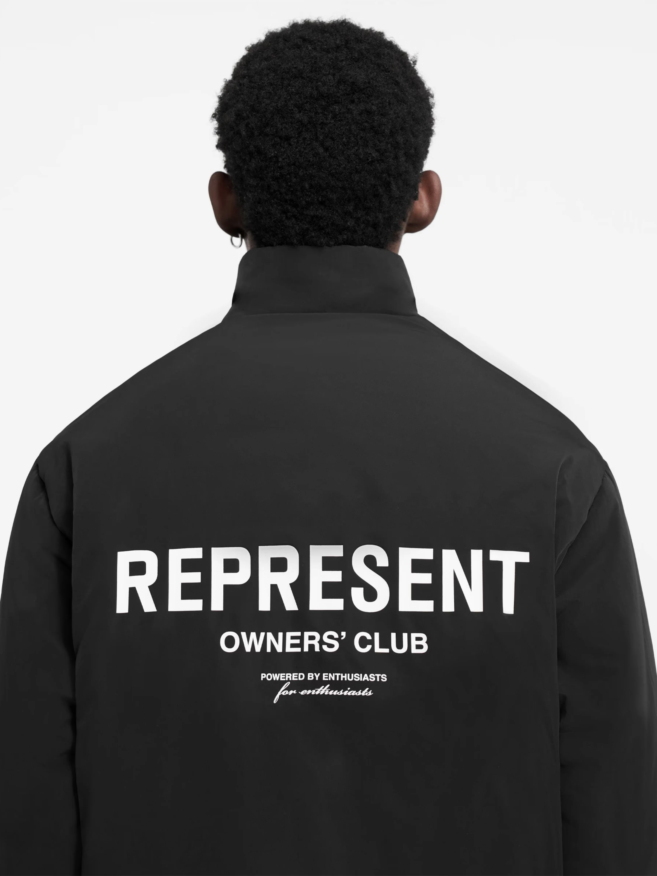 Куртка Represent Clo Wadded Jacket Black