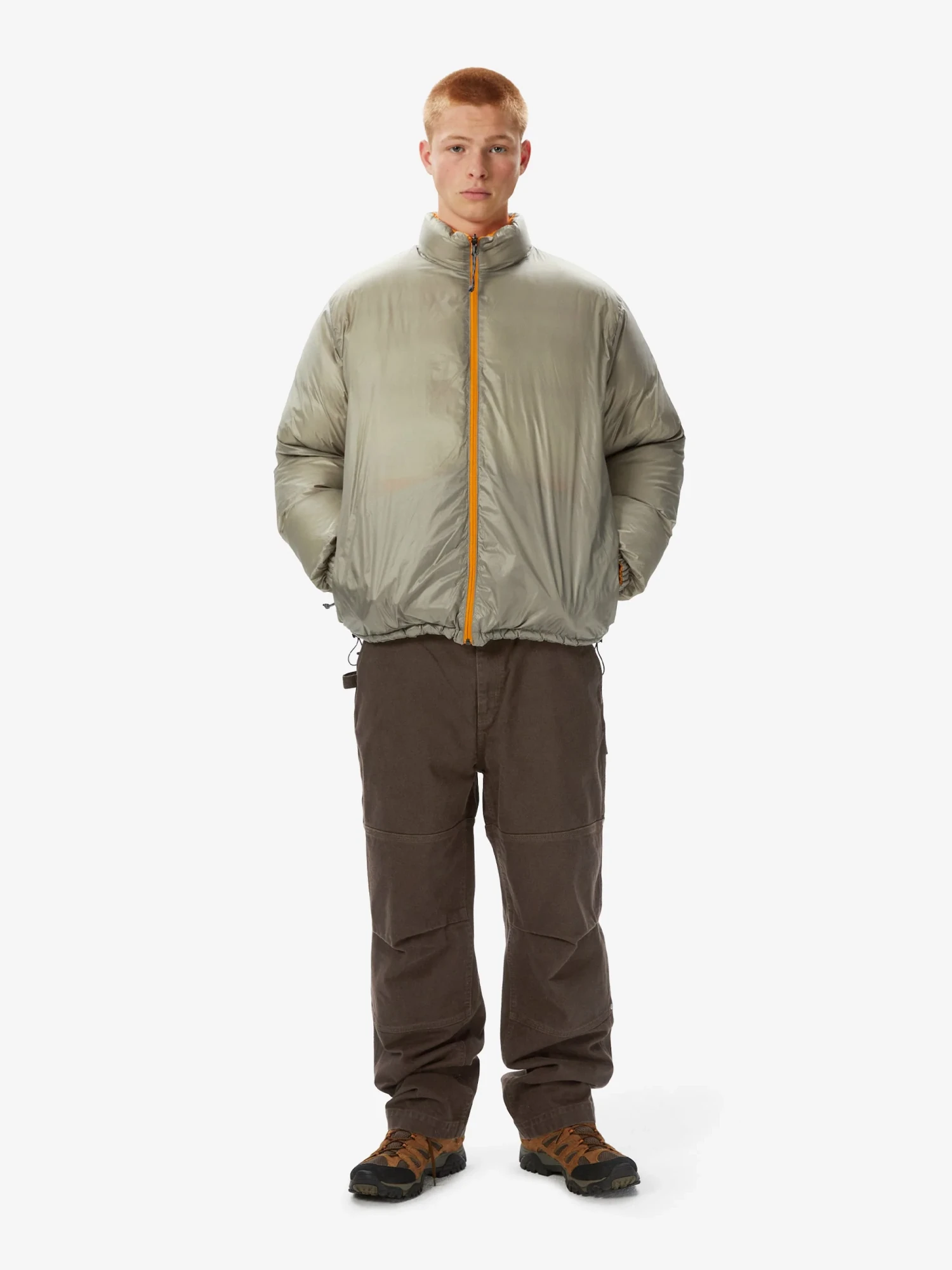 Пуховик thisisneverthat Pertex Reversible T Down Apricot
