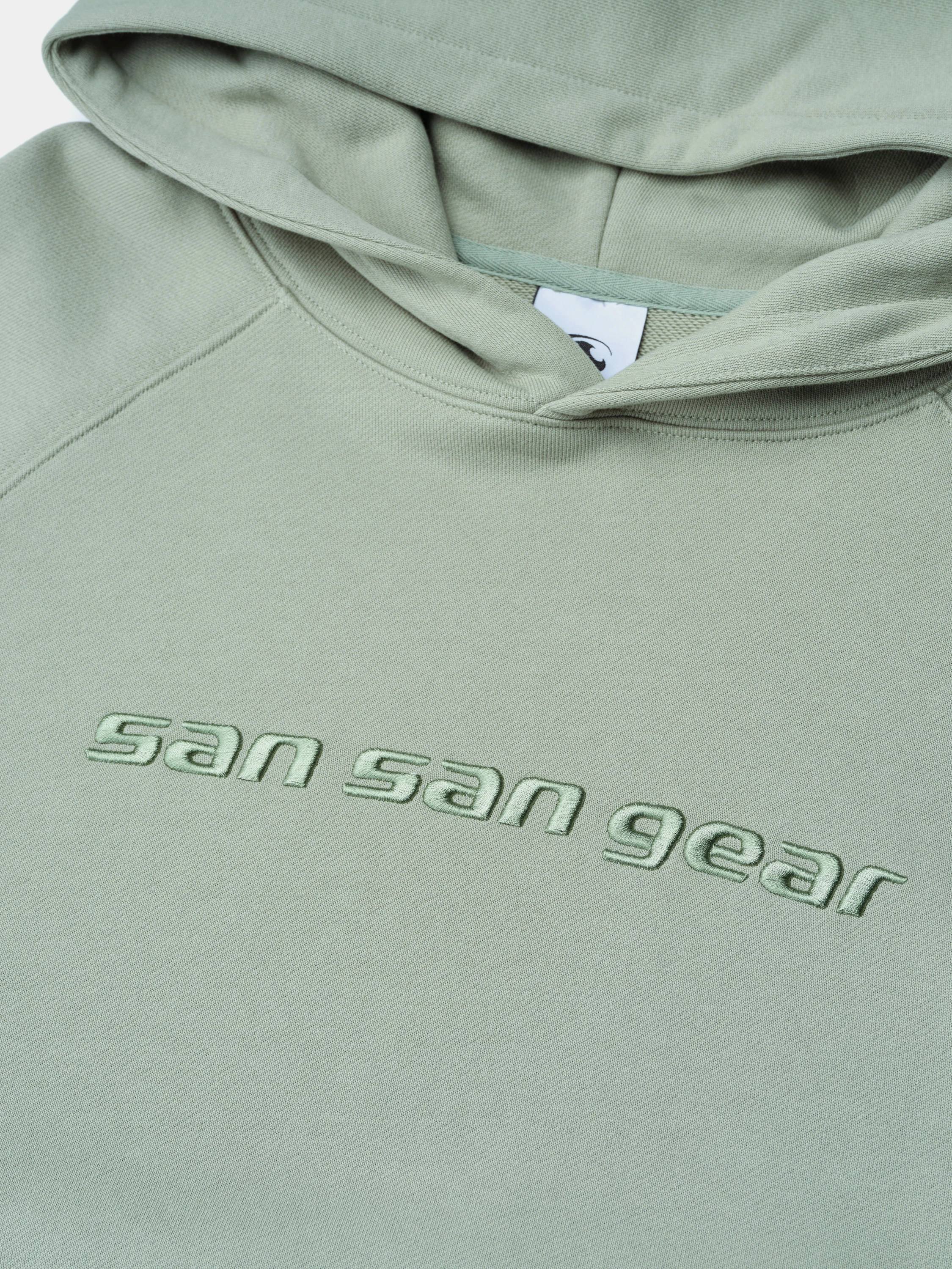 Худи SAN SAN GEAR Nylon Pocket Hoodie Green