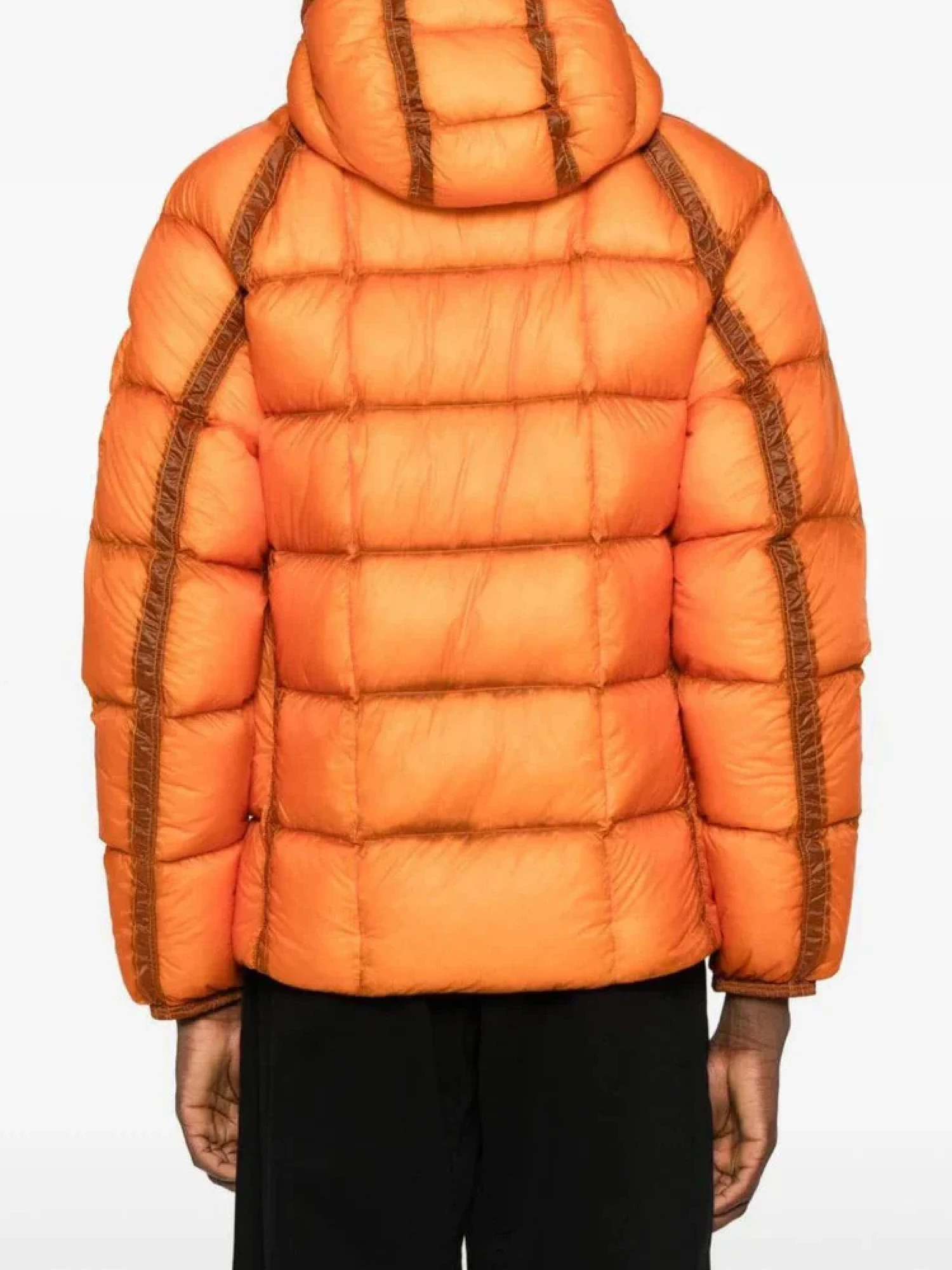 Пуховик C.P. Company D.D. Shell Hooded Russet Orange