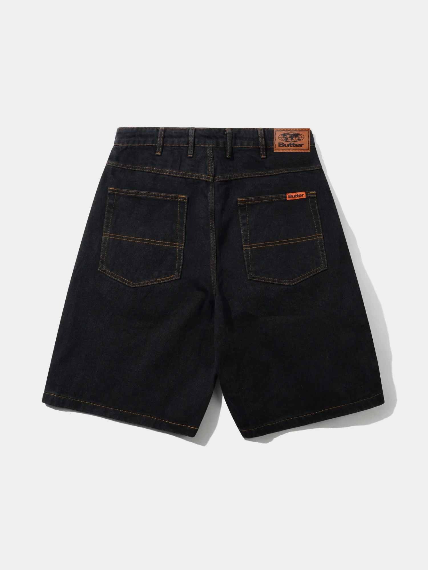 Шорты Butter Goods Baggy Shorts Washed Black