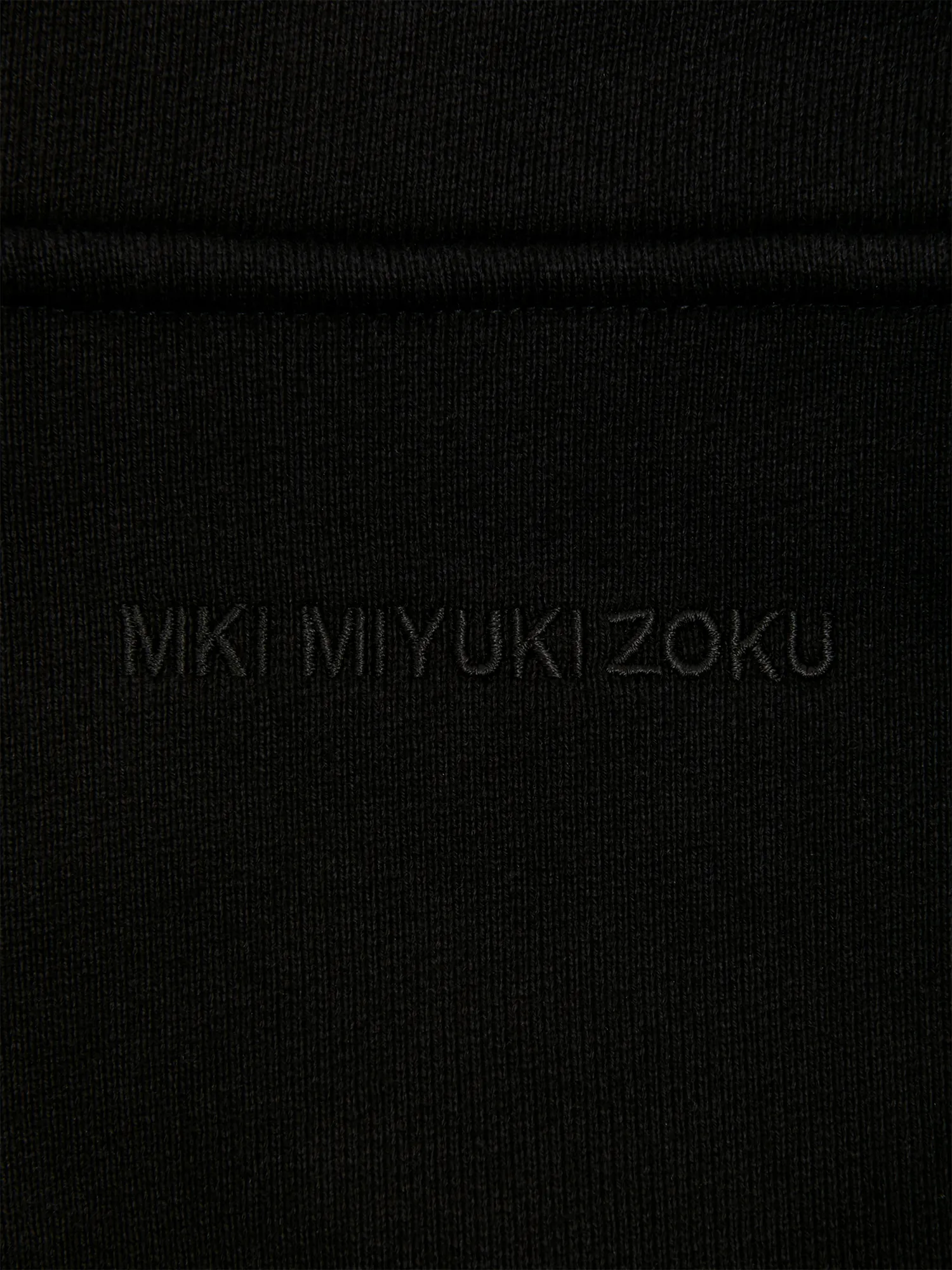 Халф-зип MKI MIYUKI ZOKU 800 GSM Superweight Black