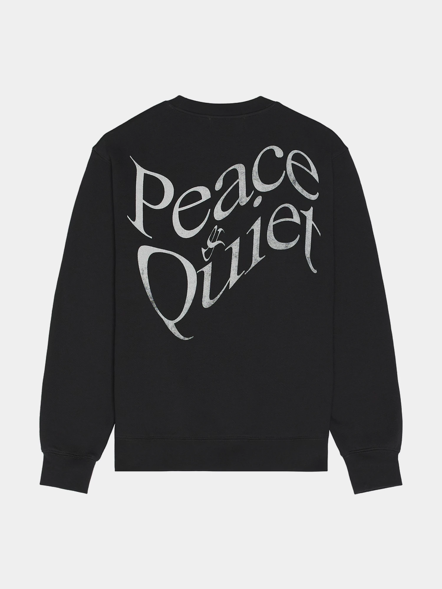 Свитшот MUSEUM OF PEACE & QUIET WARPED CREWNECK Black