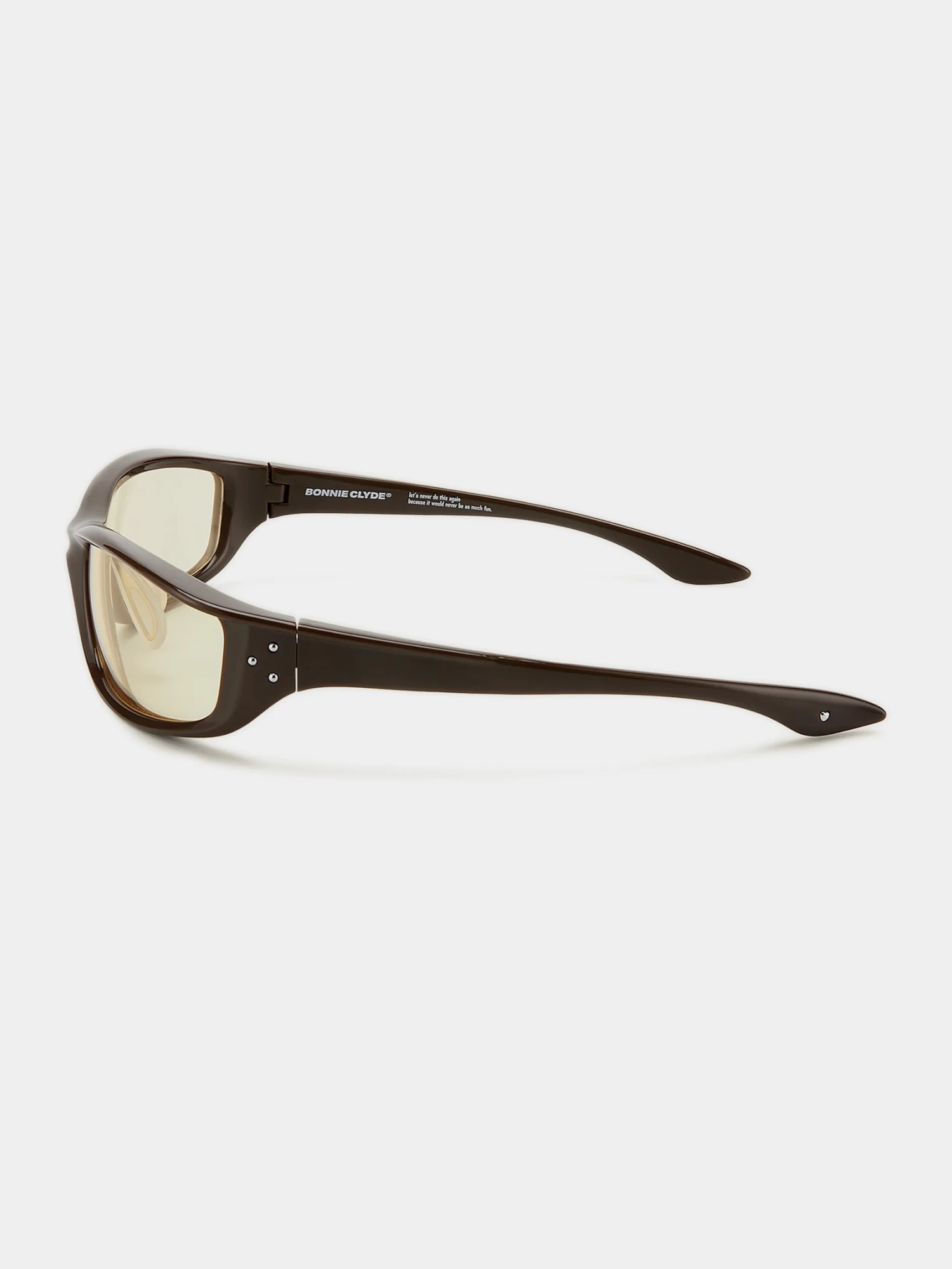 Очки Bonnie Clyde Piccolo Brown & Yellow Tint