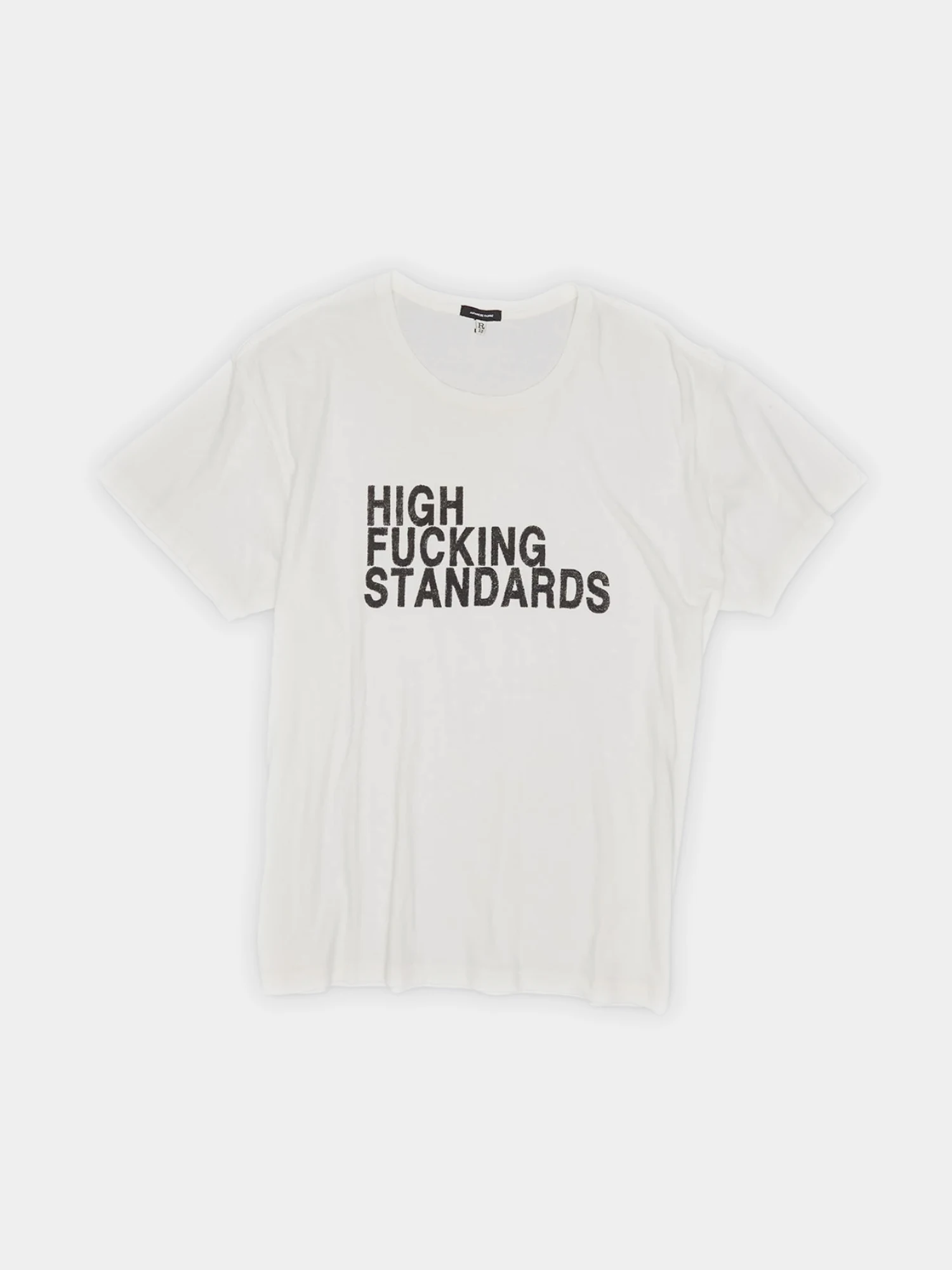 Футболка R13 High F Standards Boy Ecru