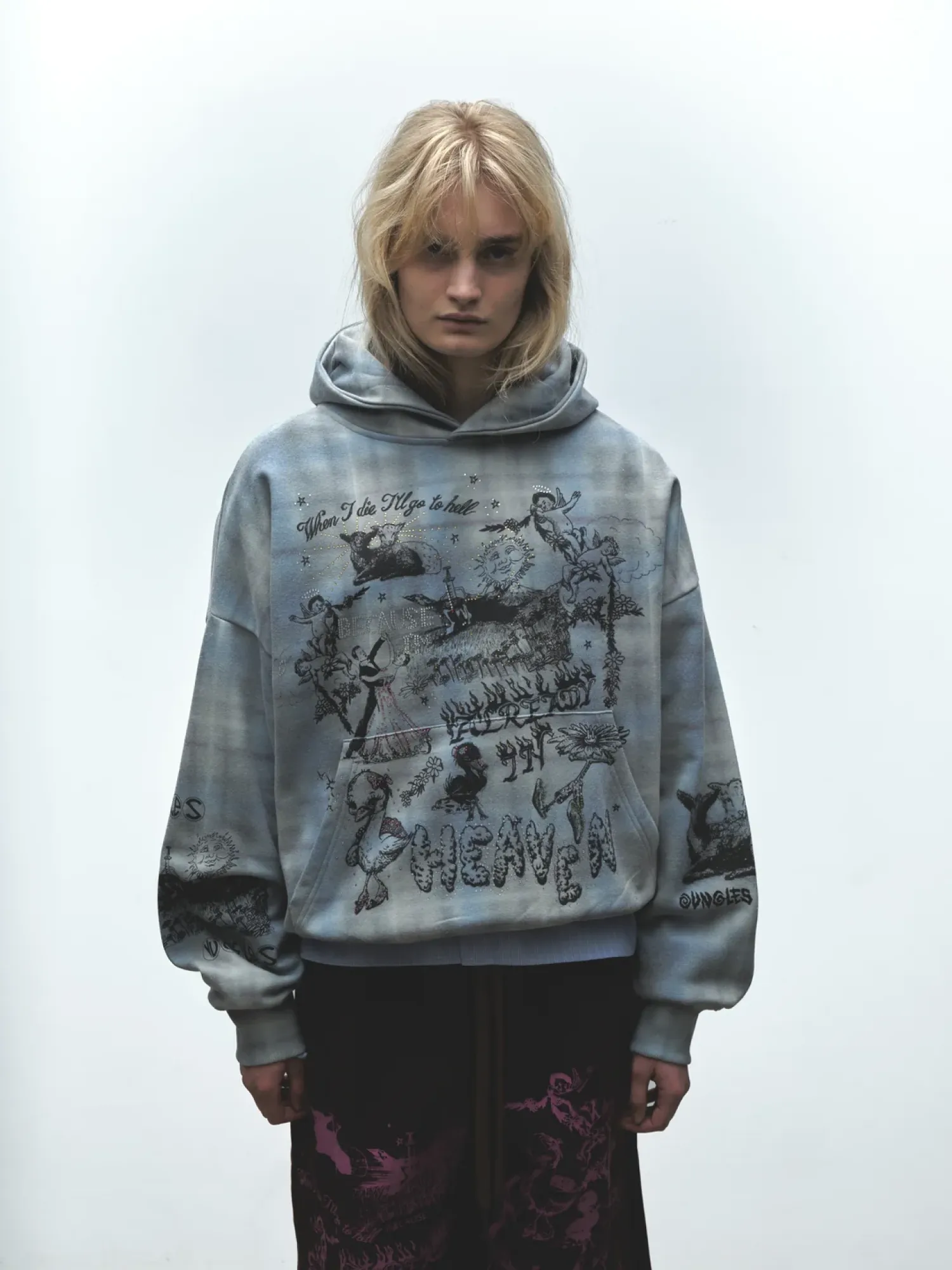 Худи Jungles Jungles Already In Heaven Plaid Tartan