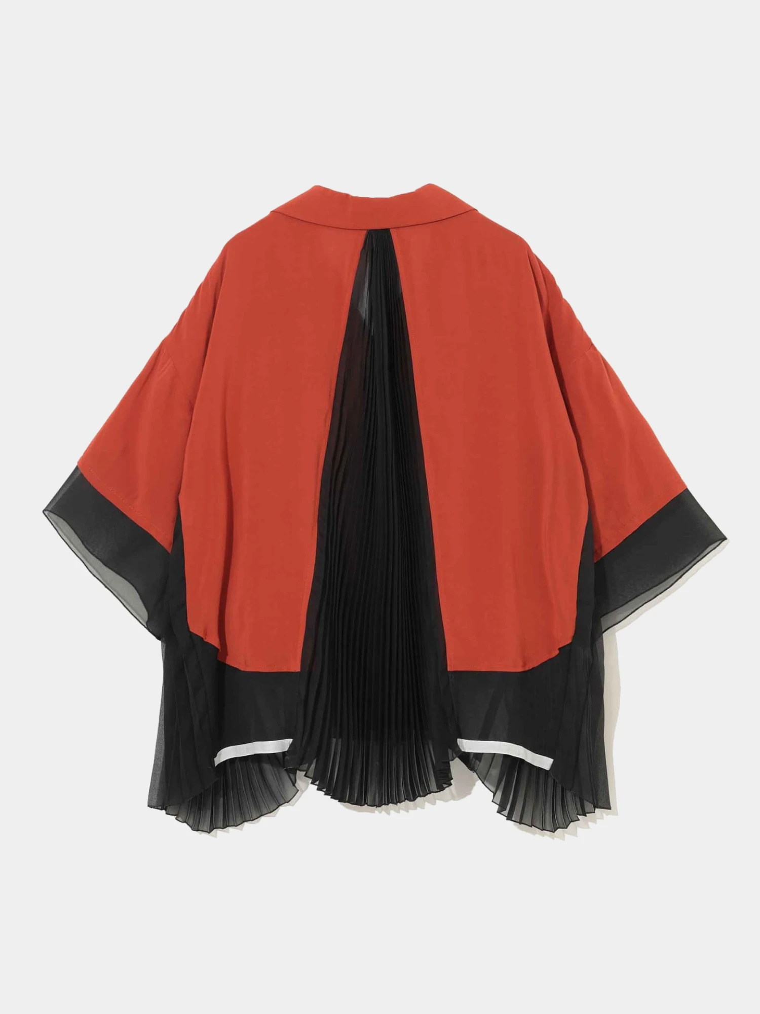 Женская блуза UNDERCOVER Georgette Pleated Panel Black