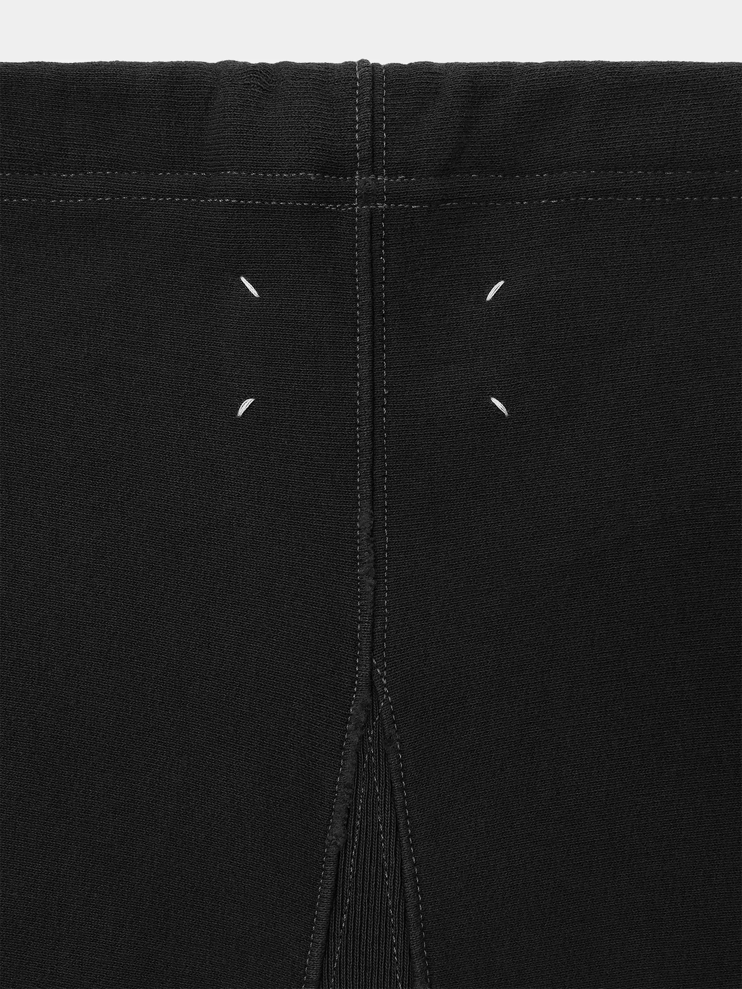 Шорты Maison Margiela Cotton Fleece Washed Black