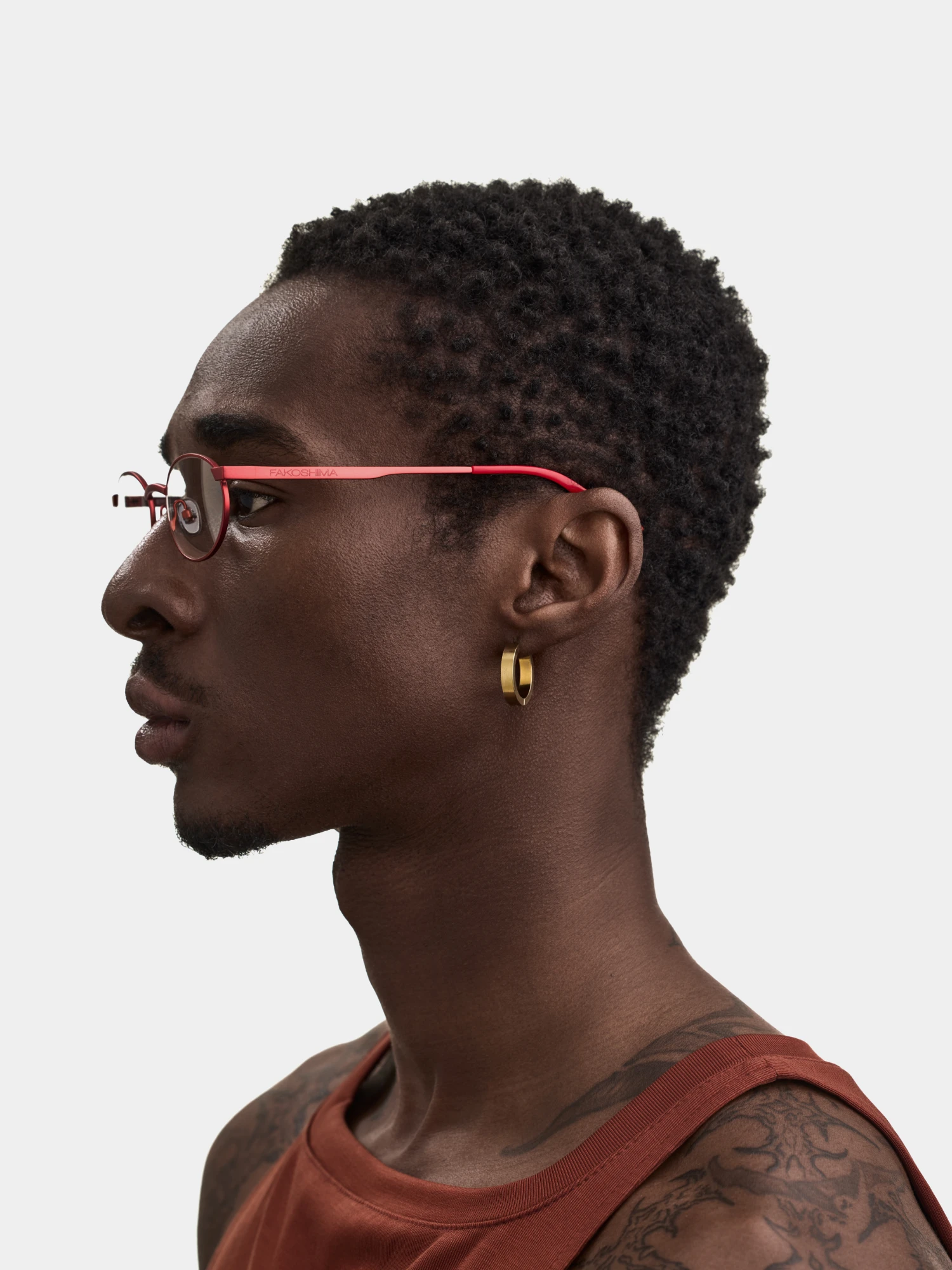 Очки Studio Slow X FAKOSHIMA McLovin Red Clear