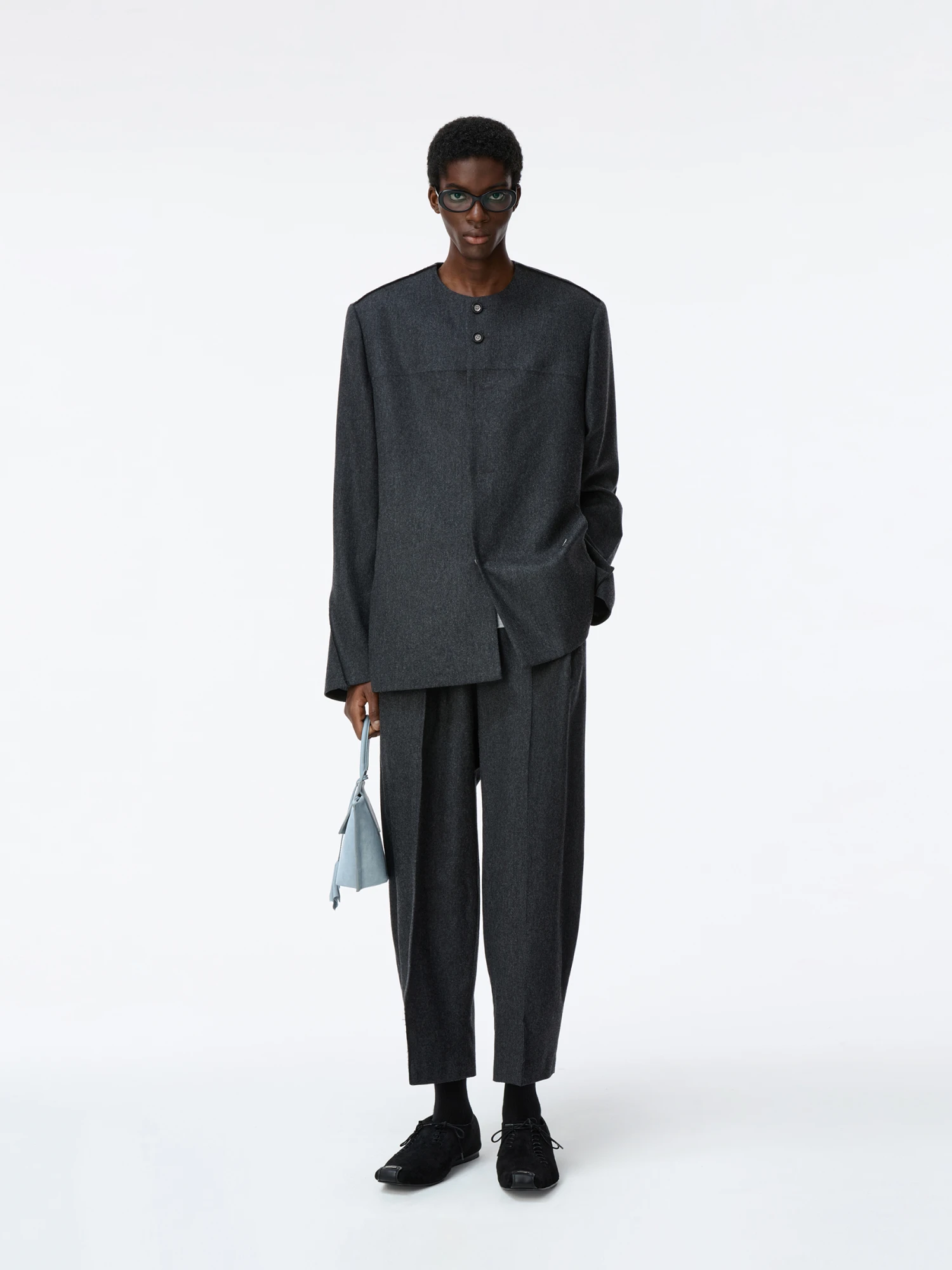 Брюки ADERERROR Slacks Product. 61 Charcoal