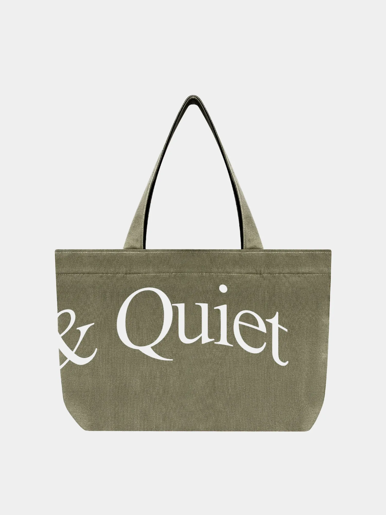 Тоут MUSEUM OF PEACE & QUIET Wordmark Olive