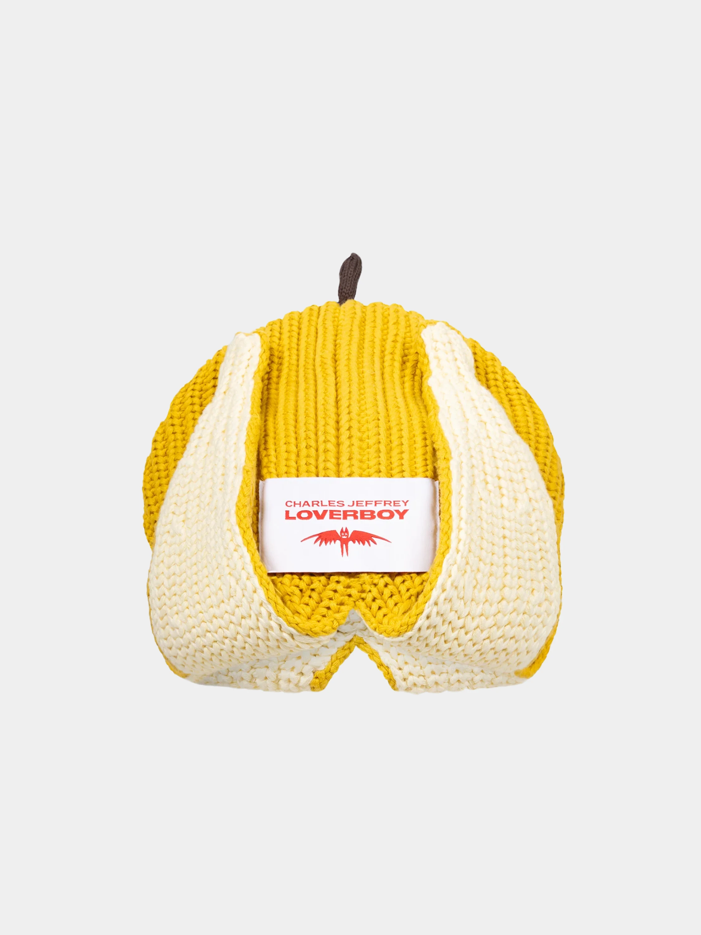 Шапка Charles Jeffrey Loverboy Chunky Banana Yellow