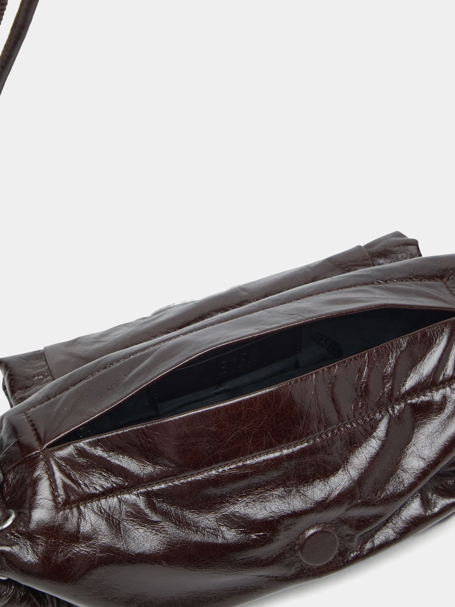 Сумка Diesel Scrunch-D Shoulder S Brown