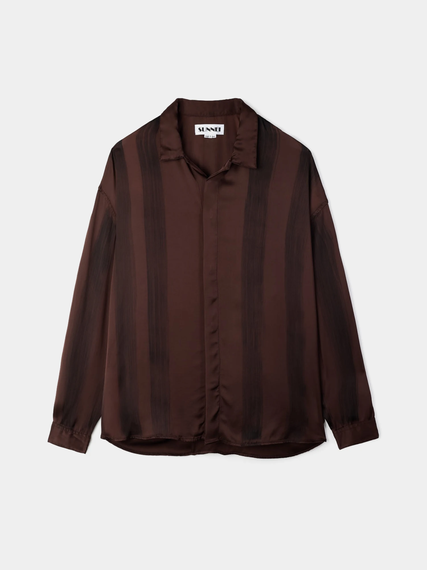 Рубашка Sunnei Over Shirt Brown